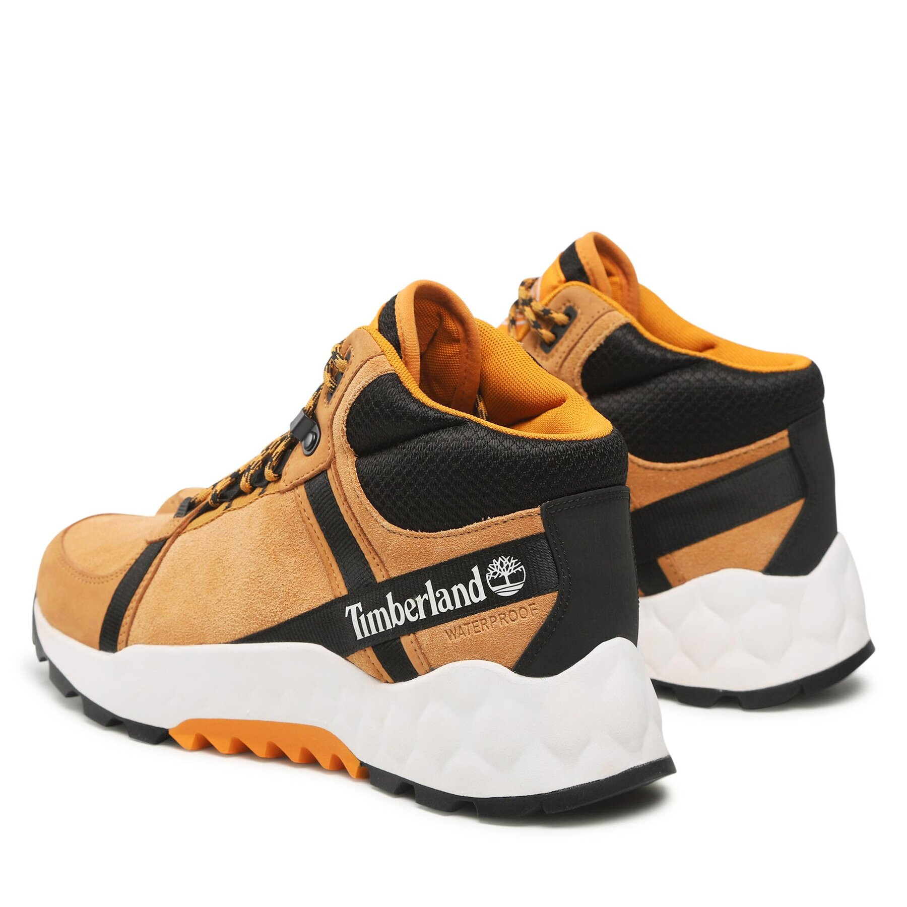 Timberland Сникърси Solar Wave Waterproof Mid TB0A43QK2311 Кафяв - Pepit.bg