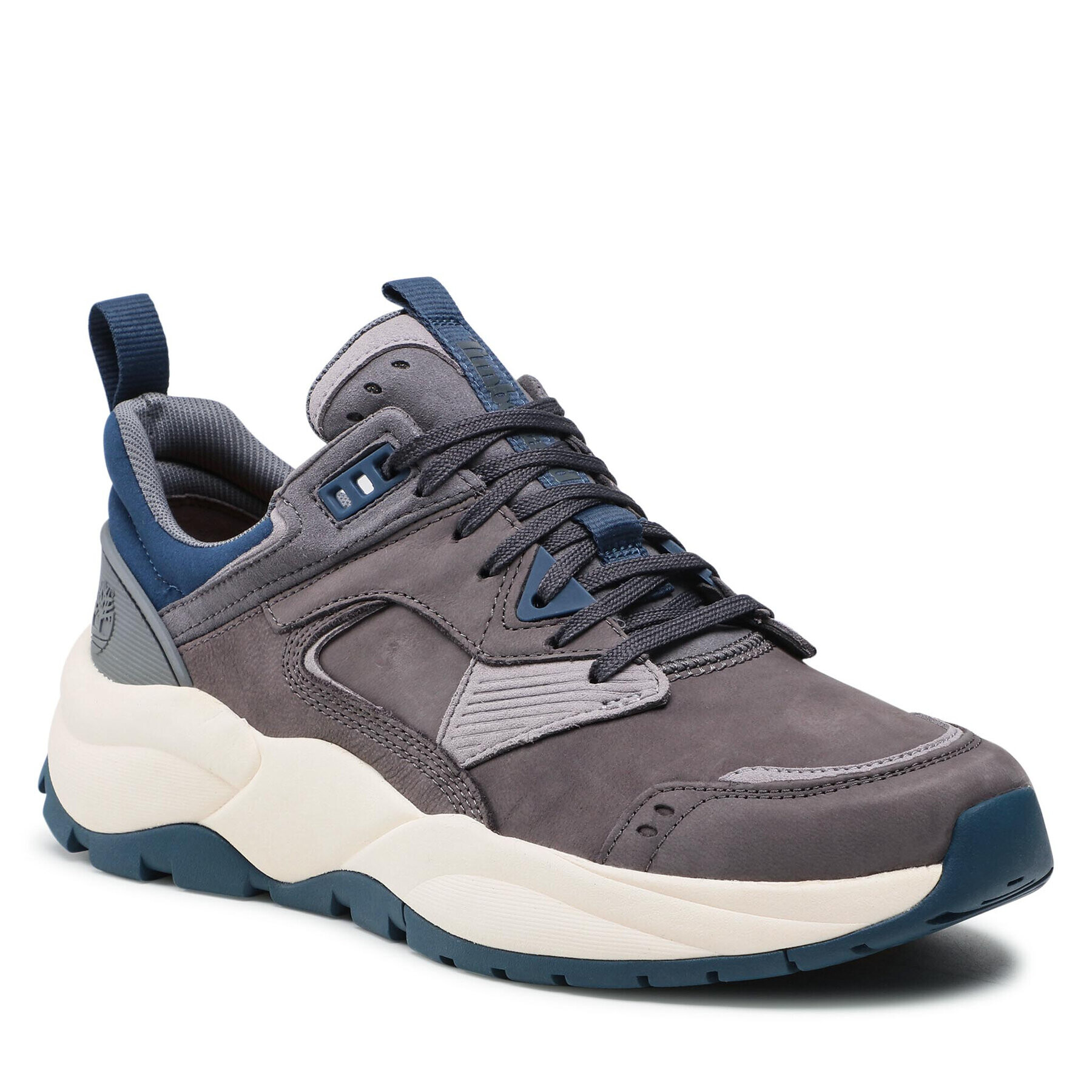 Timberland Сникърси Tree Racer Leather Sneak TB0A25TK033 Сив - Pepit.bg