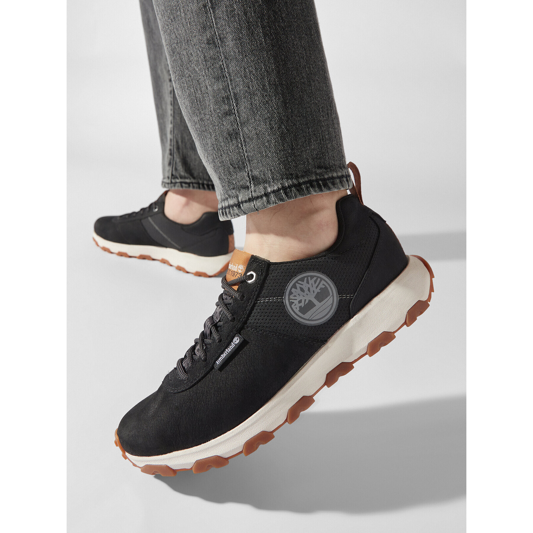 Timberland Сникърси Winsor Trail Low TB0A5TKV0151 Черен - Pepit.bg