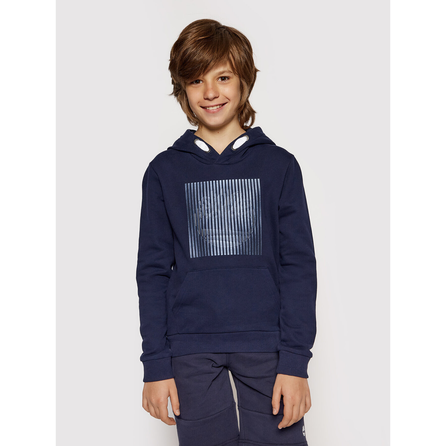 Timberland Суитшърт T25S10 S Тъмносин Regular Fit - Pepit.bg