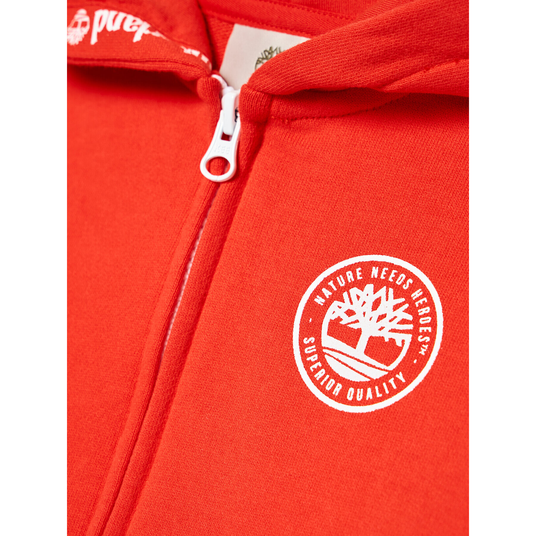 Timberland Суитшърт T25S17 D Червен Regular Fit - Pepit.bg