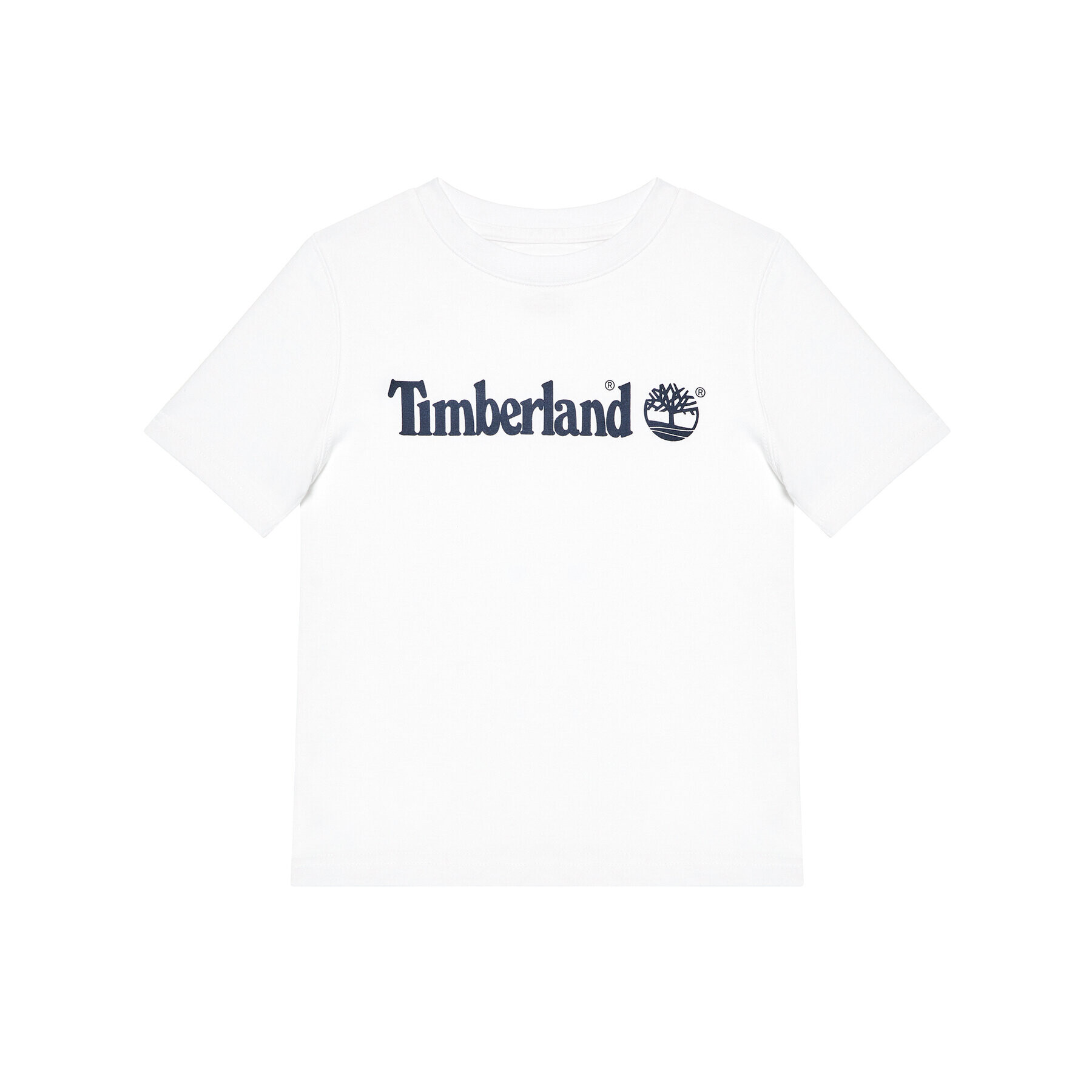 Timberland Тишърт T25P22 D Бял Regular Fit - Pepit.bg