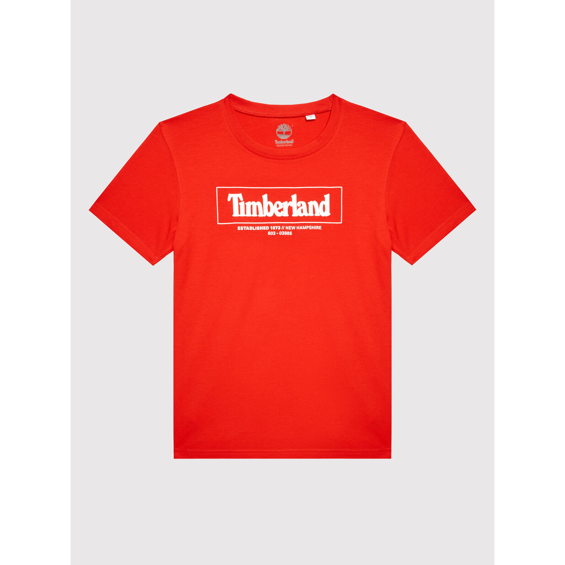 Timberland Тишърт T25S81 M Червен Regular Fit - Pepit.bg