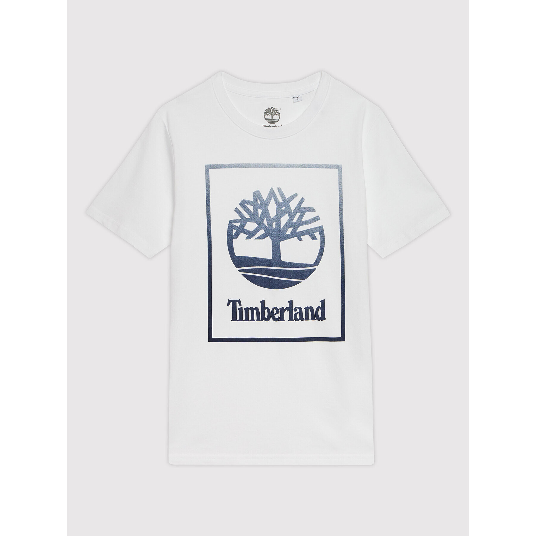 Timberland Тишърт T25S83 D Бял Regular Fit - Pepit.bg