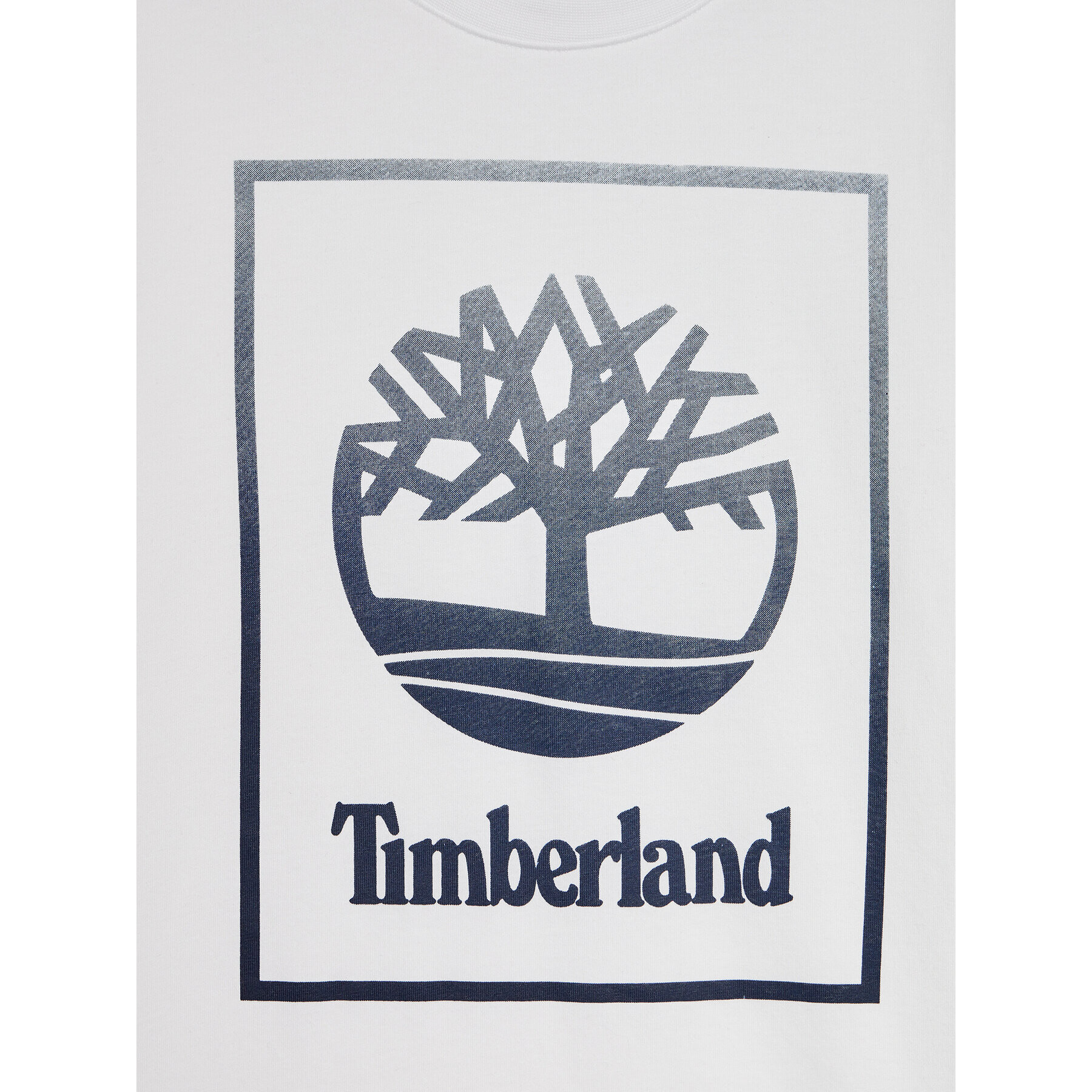 Timberland Тишърт T25S83 S Бял Regular Fit - Pepit.bg