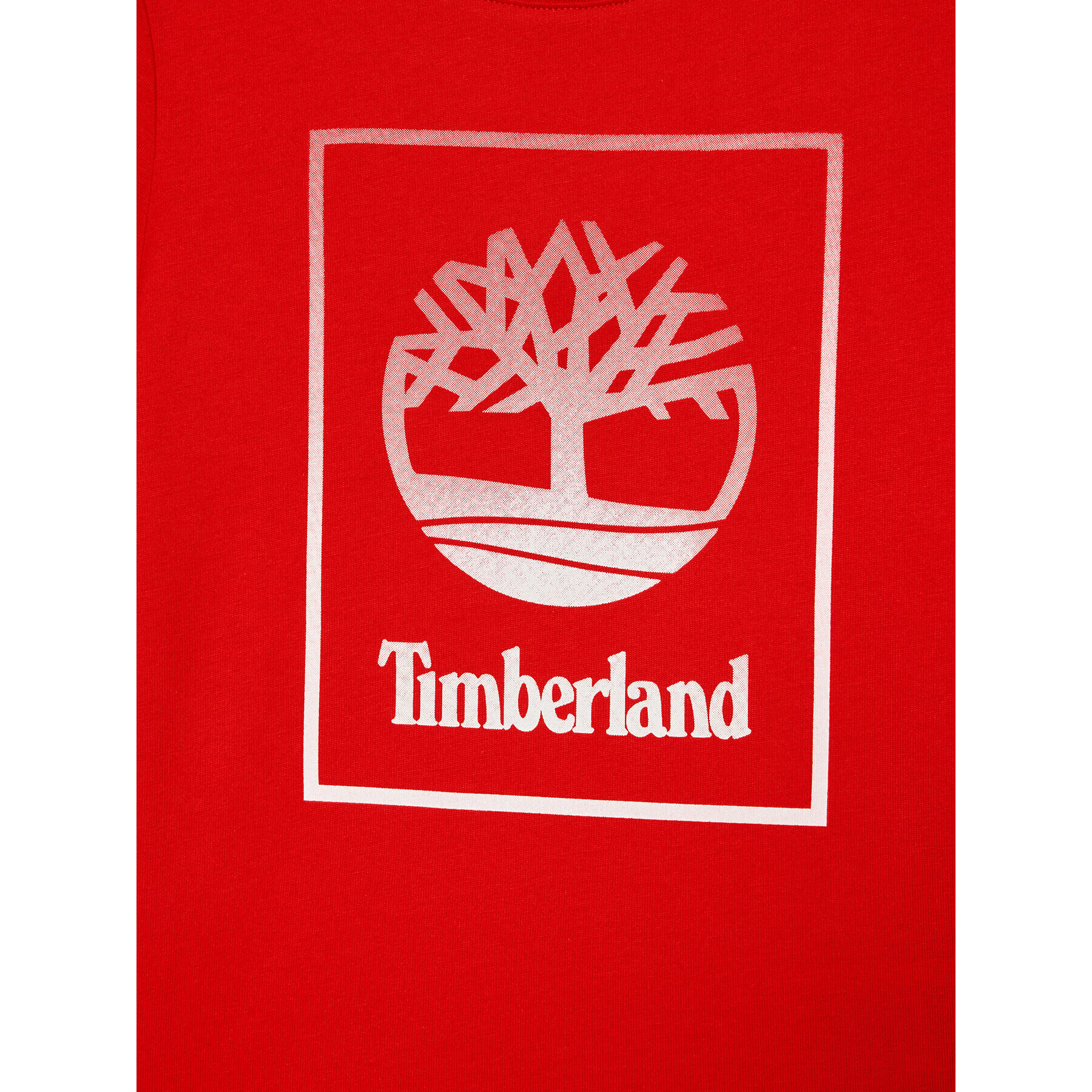 Timberland Тишърт T25S83 S Червен Regular Fit - Pepit.bg