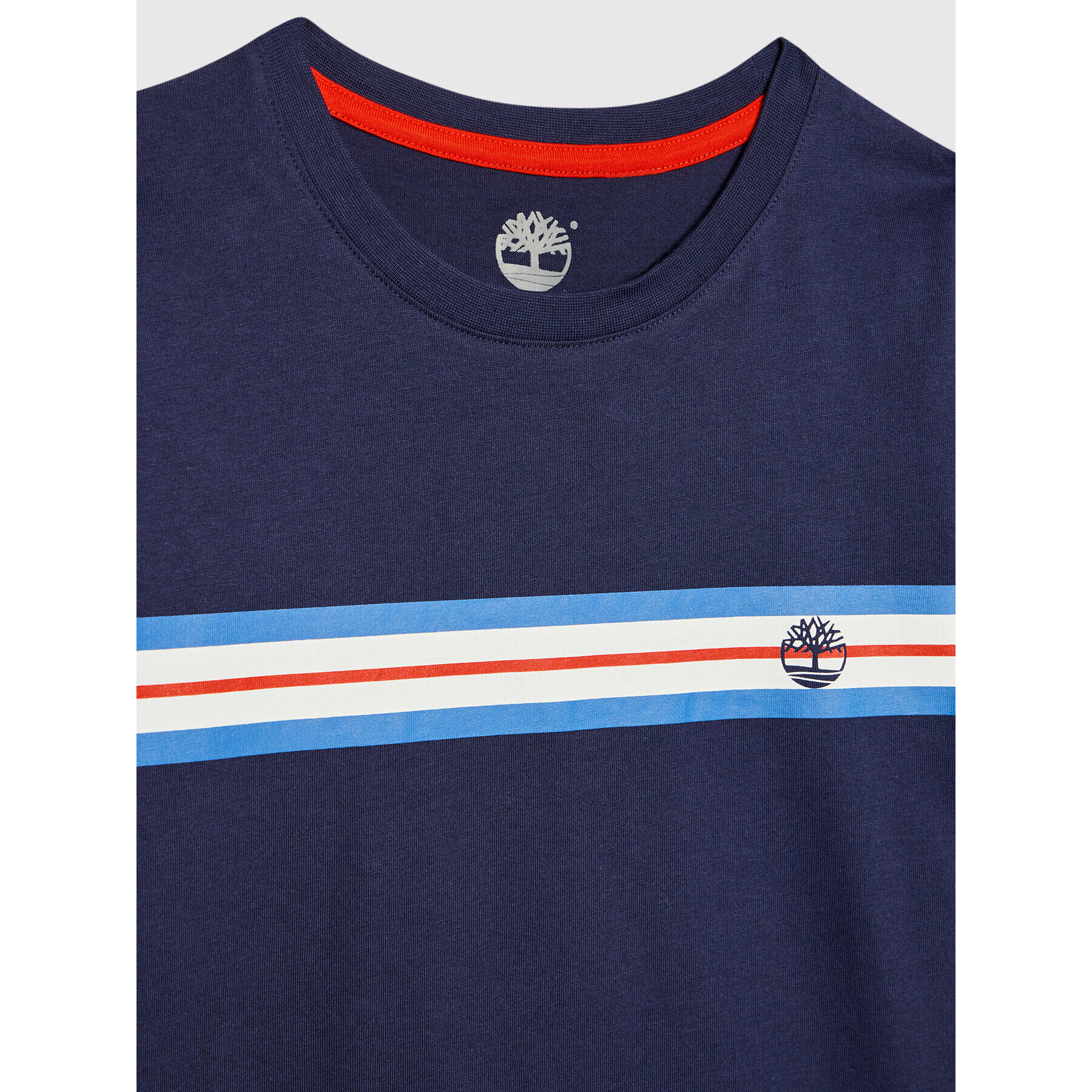 Timberland Тишърт T25S88 S Тъмносин Regular Fit - Pepit.bg