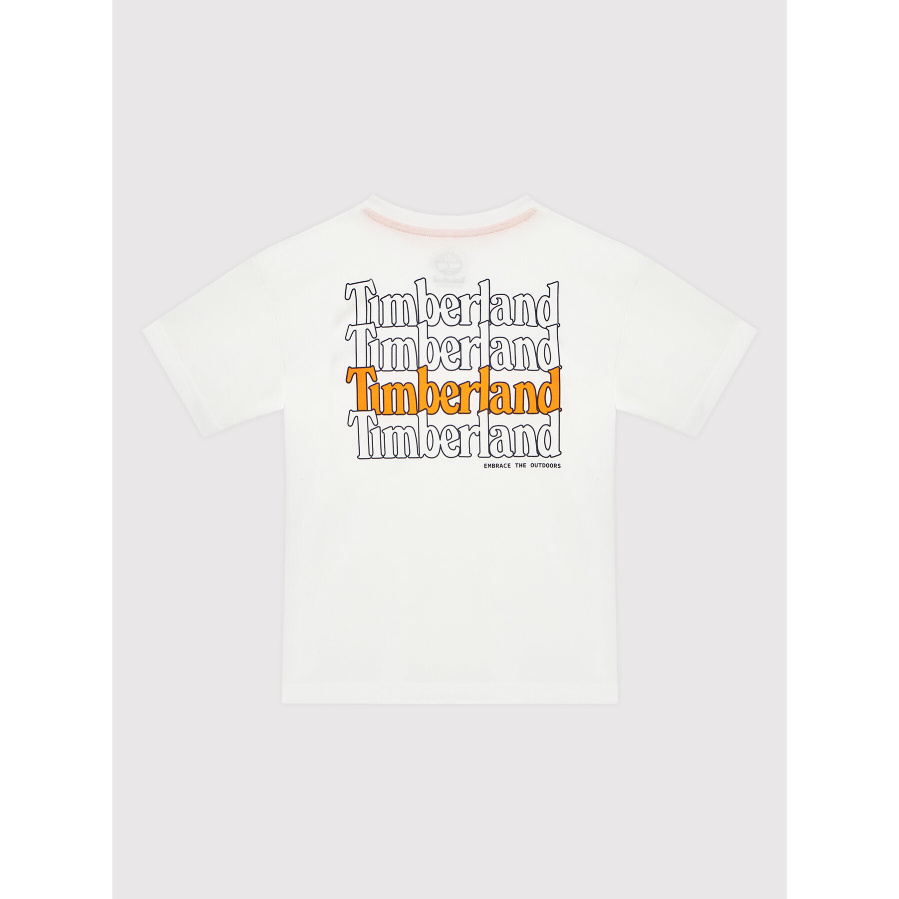 Timberland Тишърт T25S91 D Бял Regular Fit - Pepit.bg