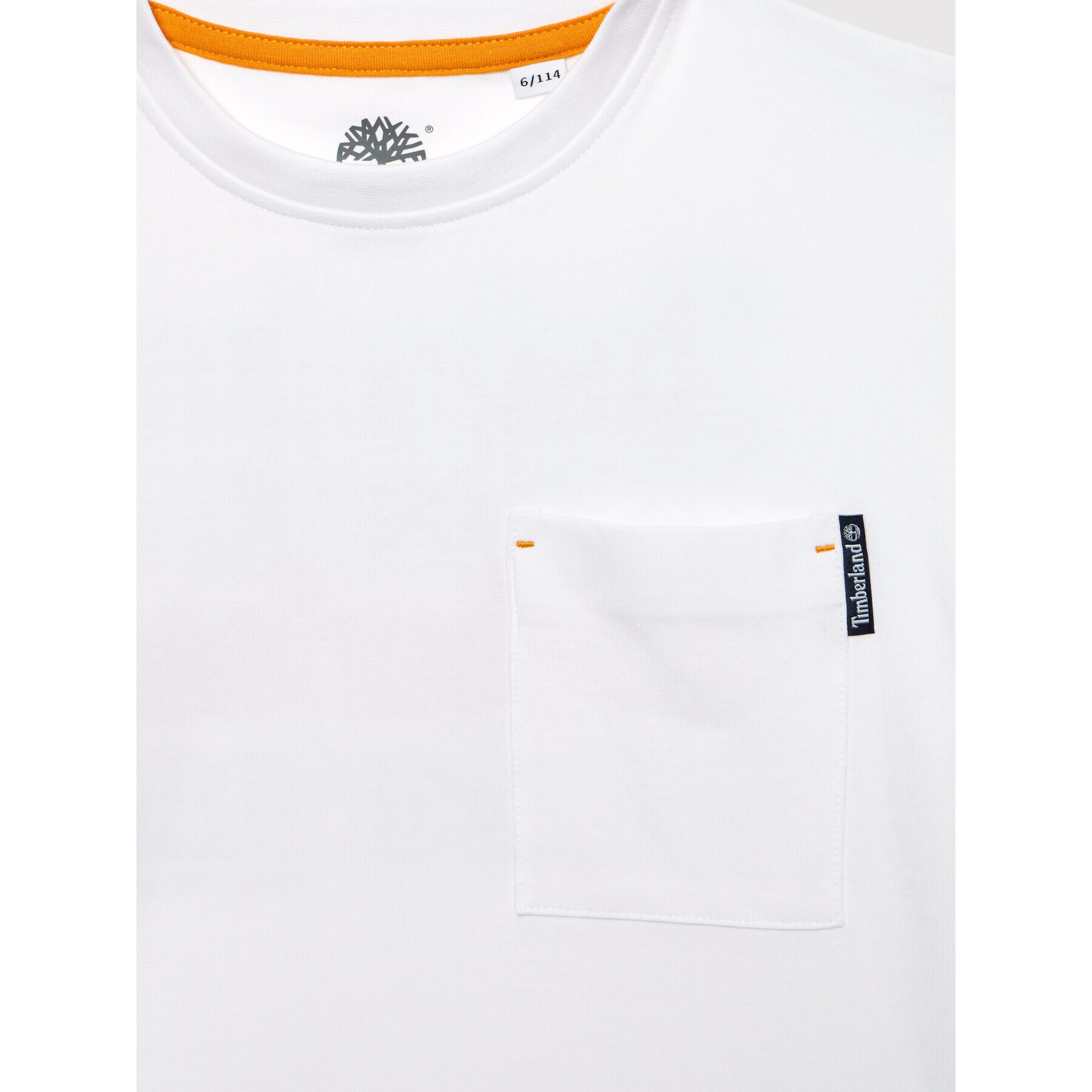 Timberland Тишърт T25S91 S Бял Regular Fit - Pepit.bg
