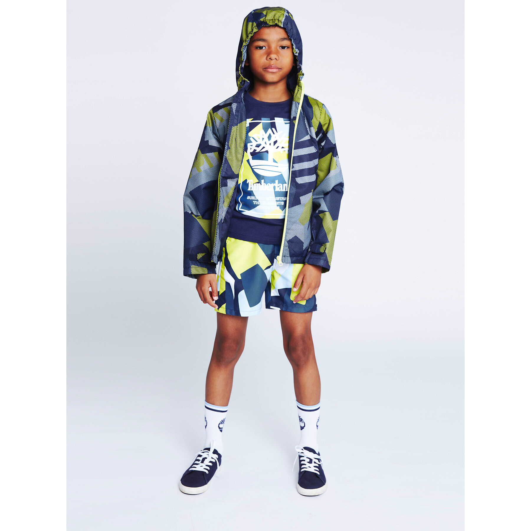 Timberland Тишърт T25T79 D Тъмносин Regular Fit - Pepit.bg