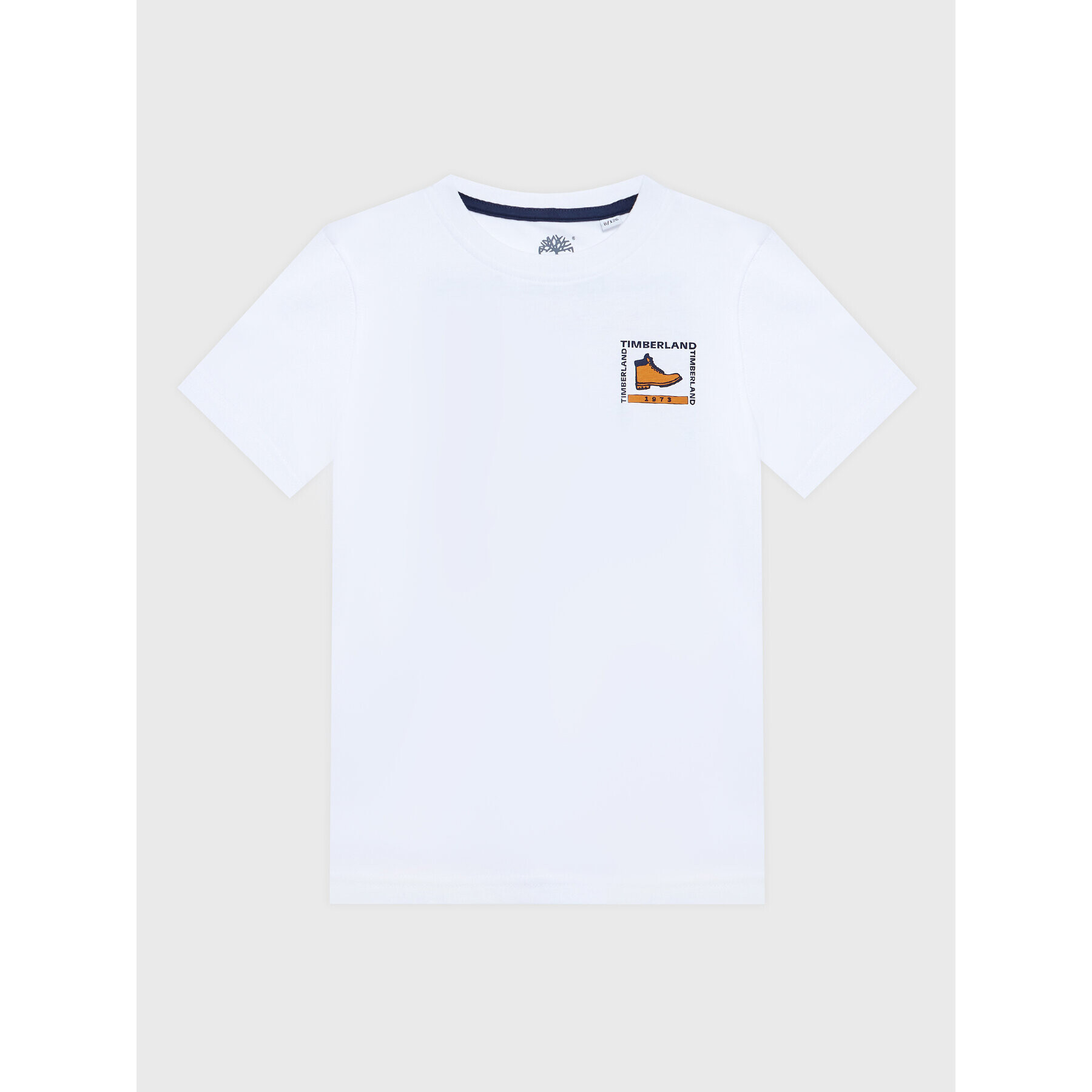 Timberland Тишърт T25T84 D Бял Regular Fit - Pepit.bg