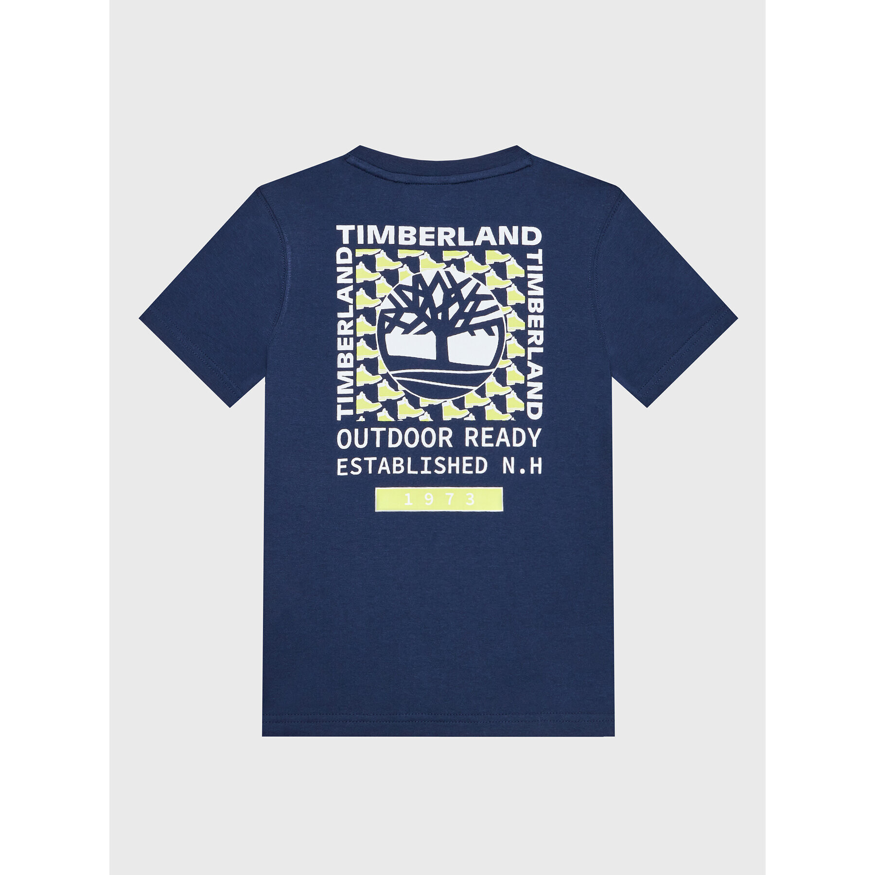 Timberland Тишърт T25T84 D Тъмносин Regular Fit - Pepit.bg