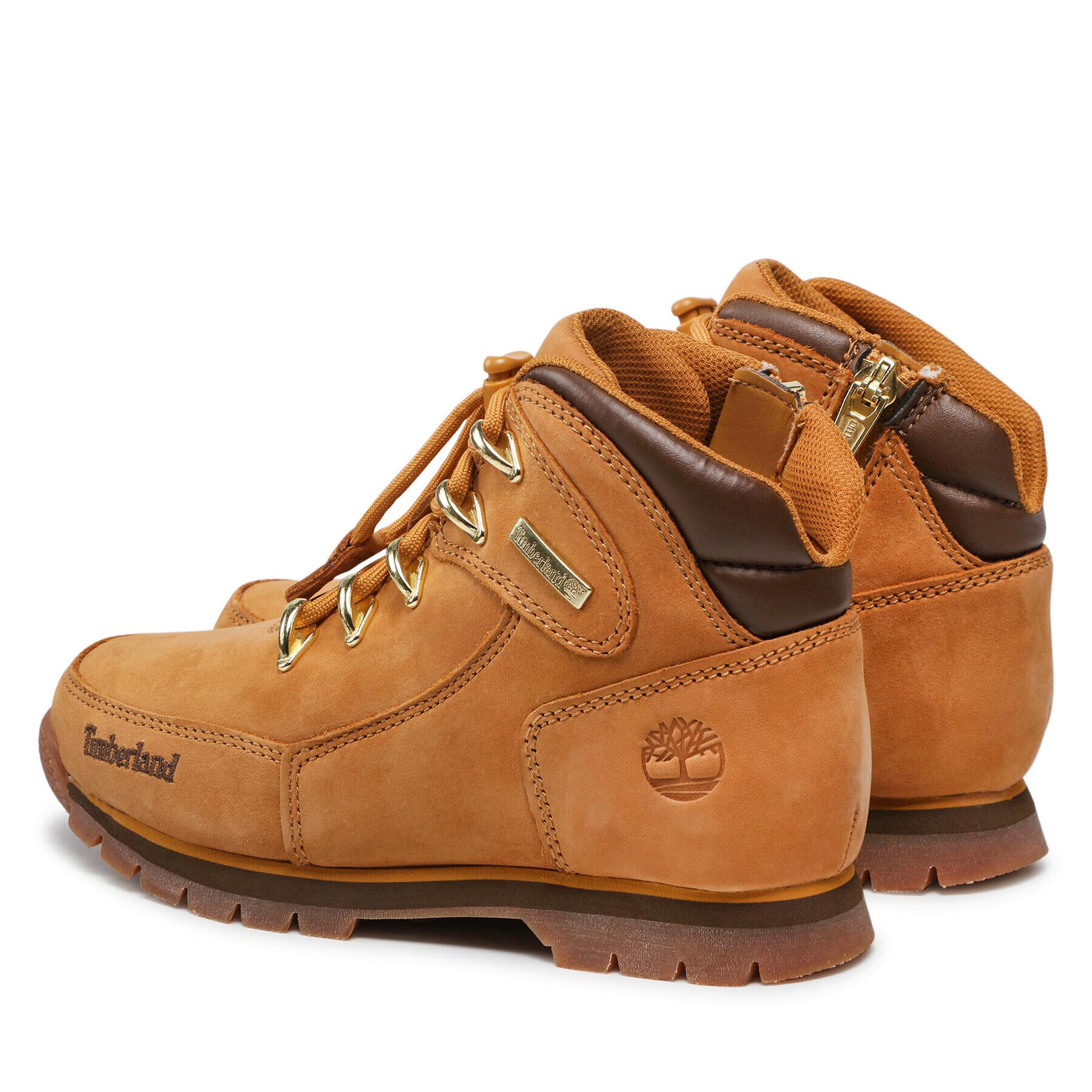 Timberland Туристически Euro Rock TB0A43QR2311 Кафяв - Pepit.bg