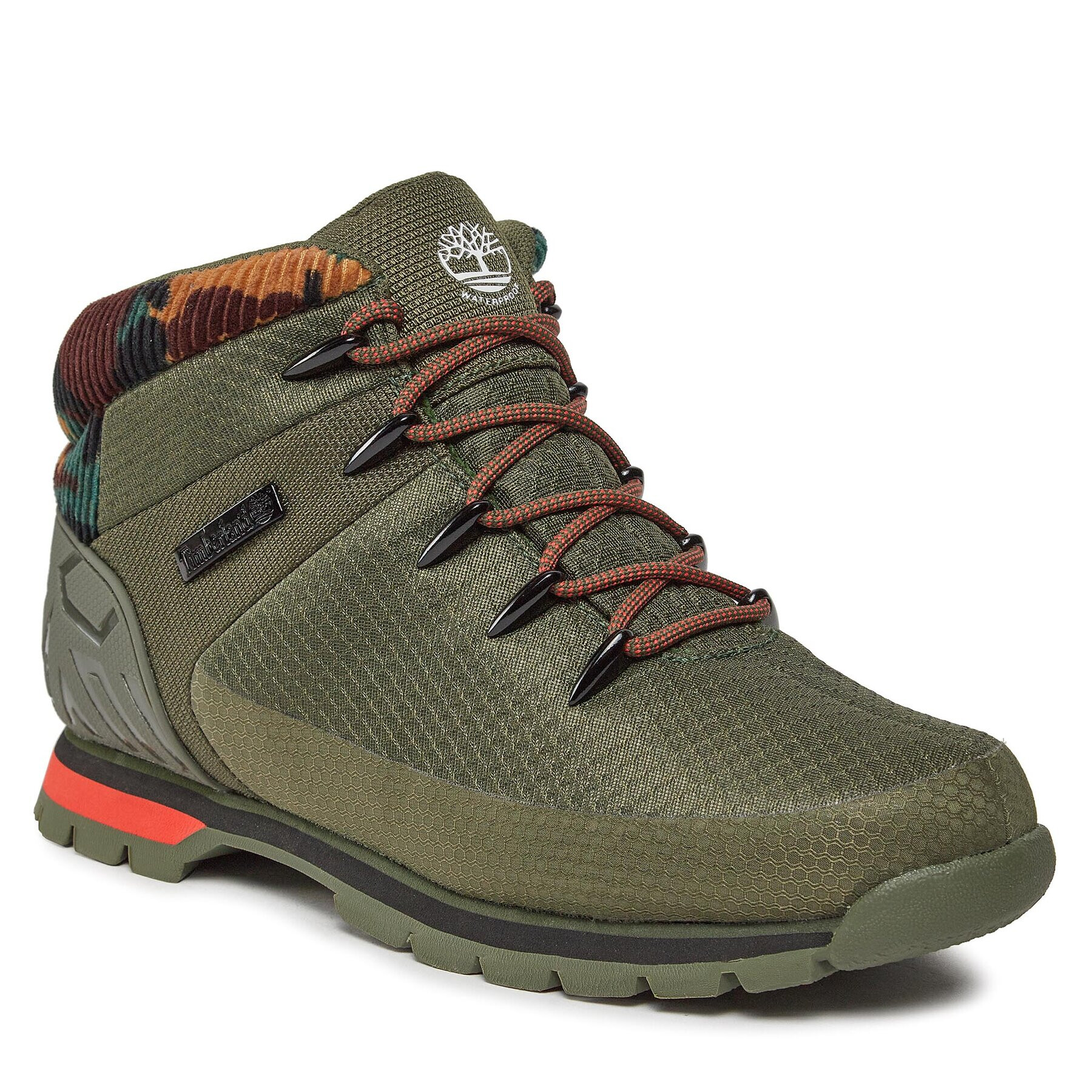 Timberland Туристически Euro Sprint Fabric Wp TB0A2K7QA581 Зелен - Pepit.bg