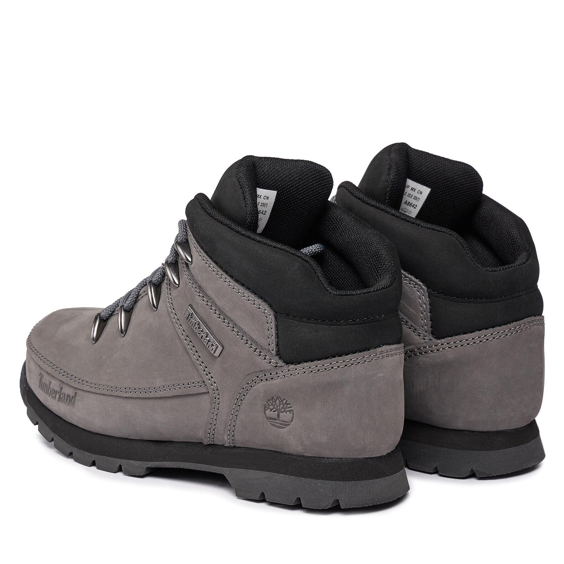 Timberland Туристически Euro Sprint TB0A63P10331 Сив - Pepit.bg