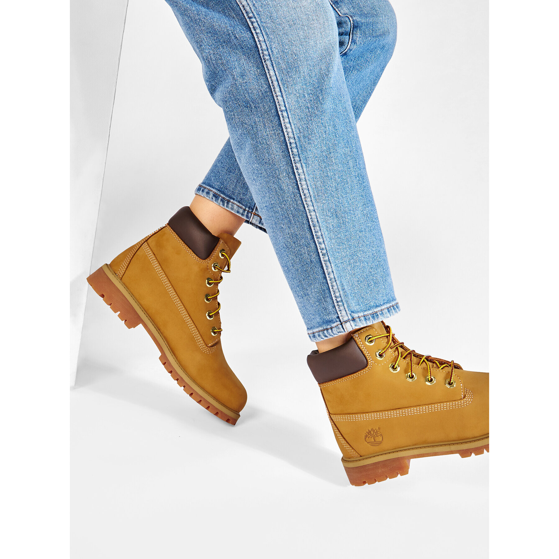 Timberland Туристически oбувки 6 In Premium Wp Boot 12909/TB0129097131 Кафяв - Pepit.bg