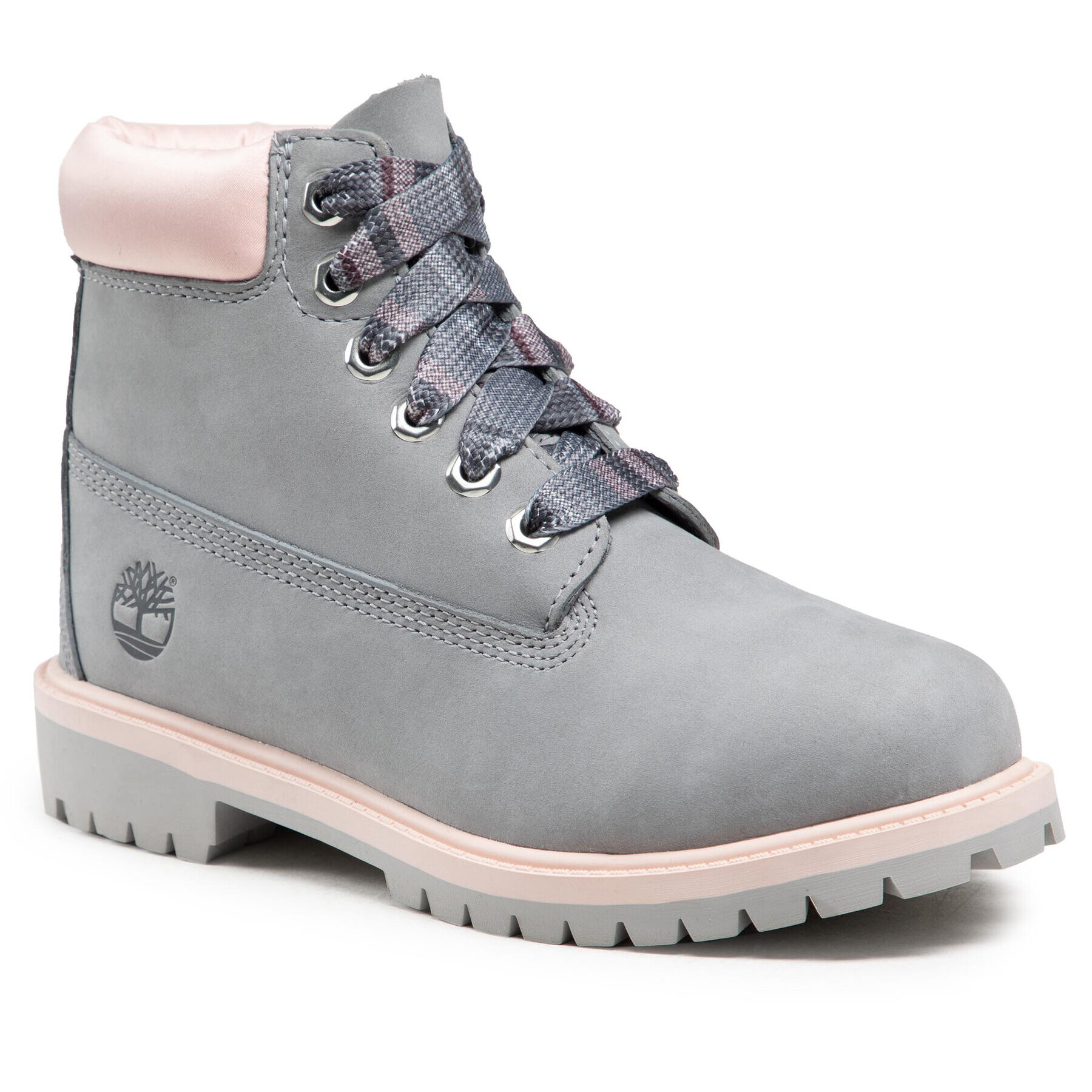 Timberland Туристически oбувки 6 In Premium WP Boot TB0A41TGD52 Сив - Pepit.bg