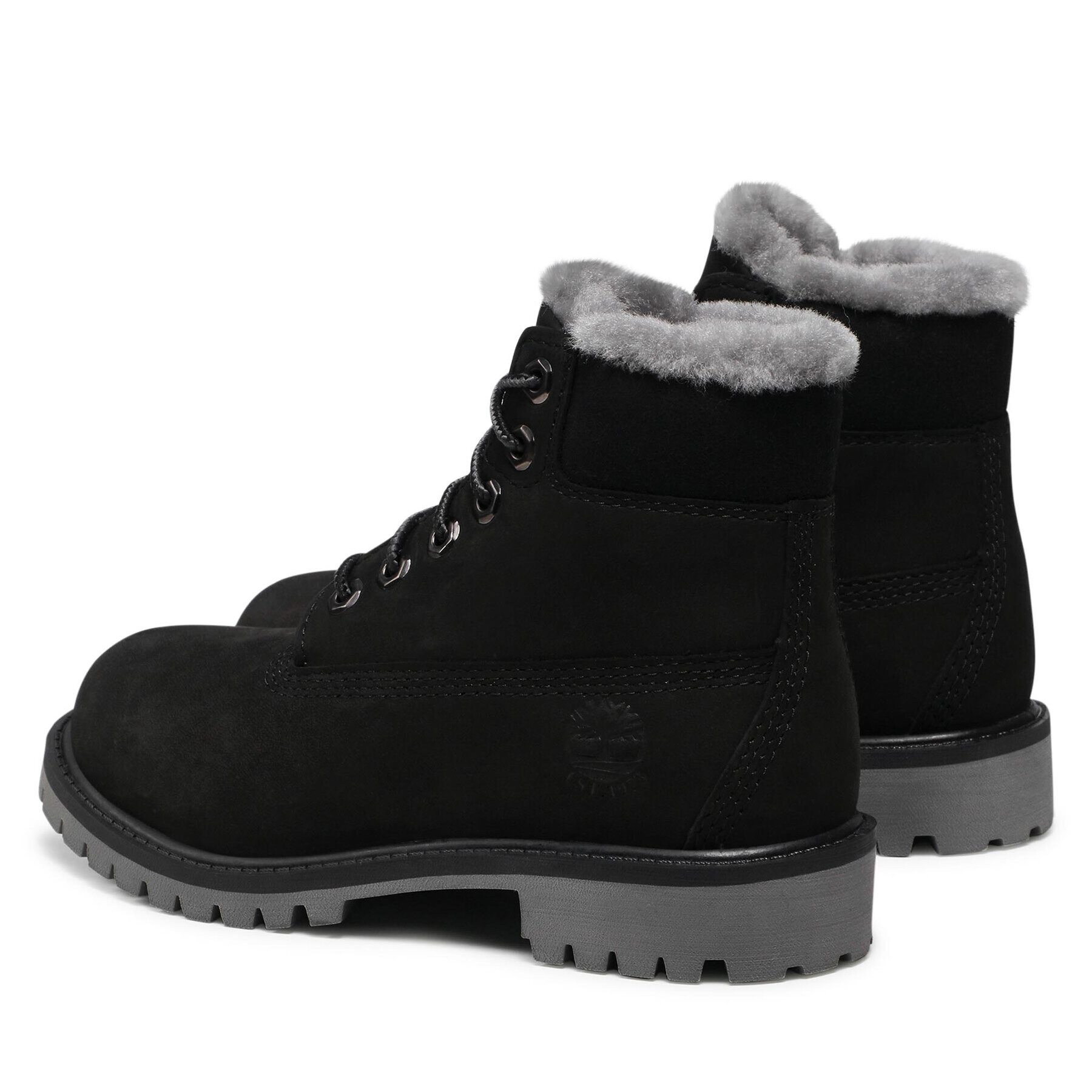 Timberland Туристически oбувки 6 In PrmWpShearling TB0A2N1U0011 Черен - Pepit.bg