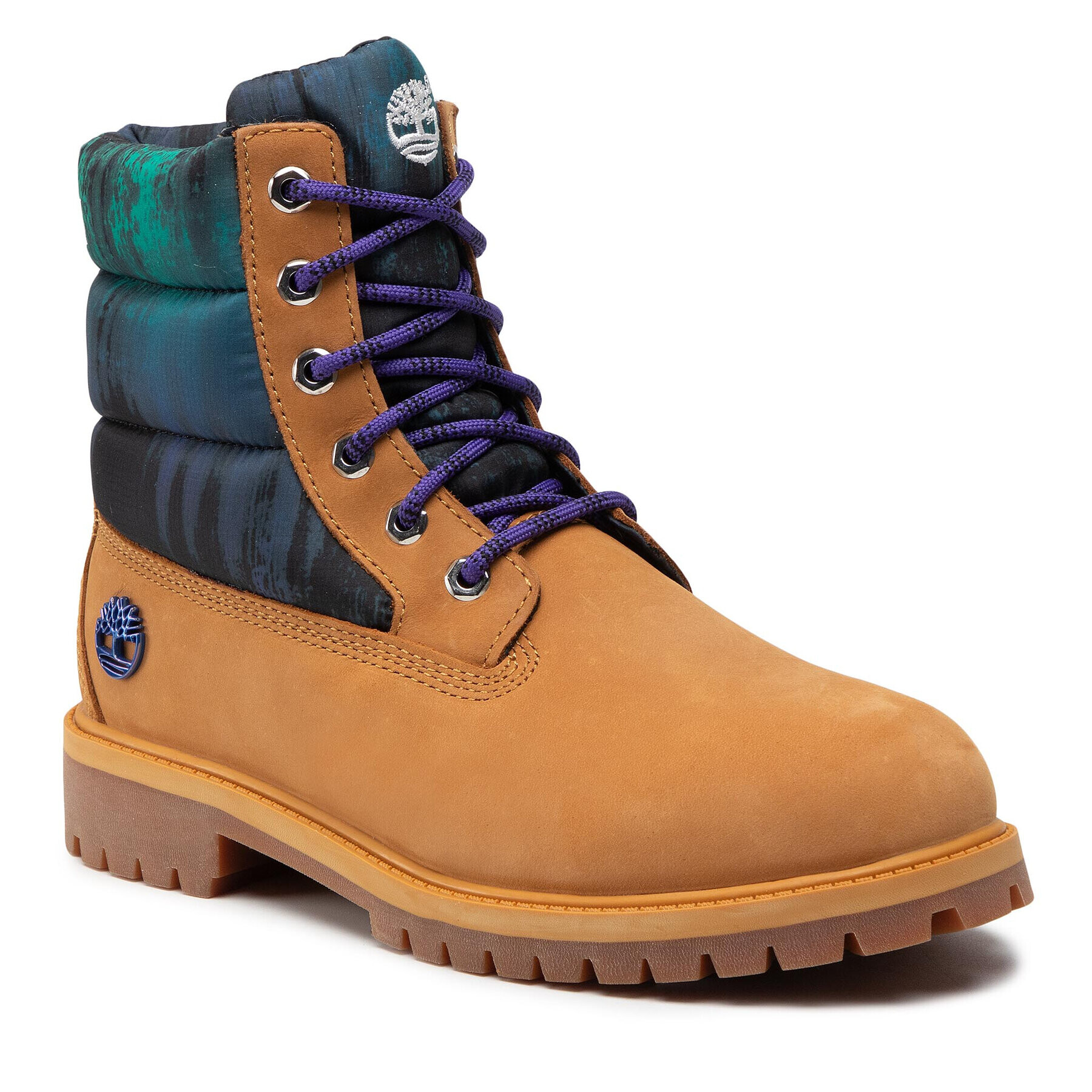 Timberland Туристически oбувки 6 In Quilt Boot 0A2FQP2311 Кафяв - Pepit.bg