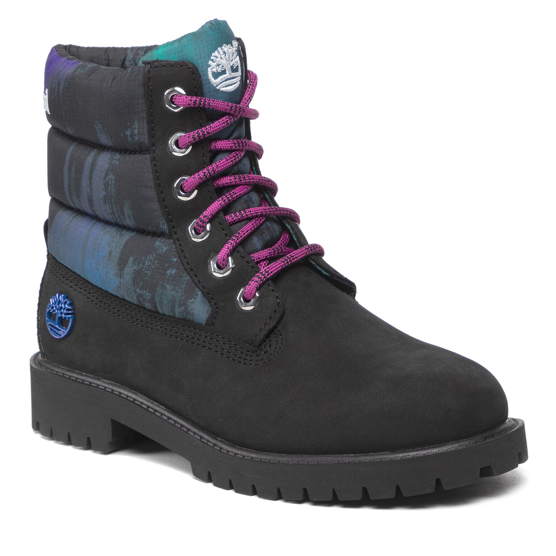 Timberland Туристически oбувки 6 In Quilt Boot TB0A2FQE001 Черен - Pepit.bg