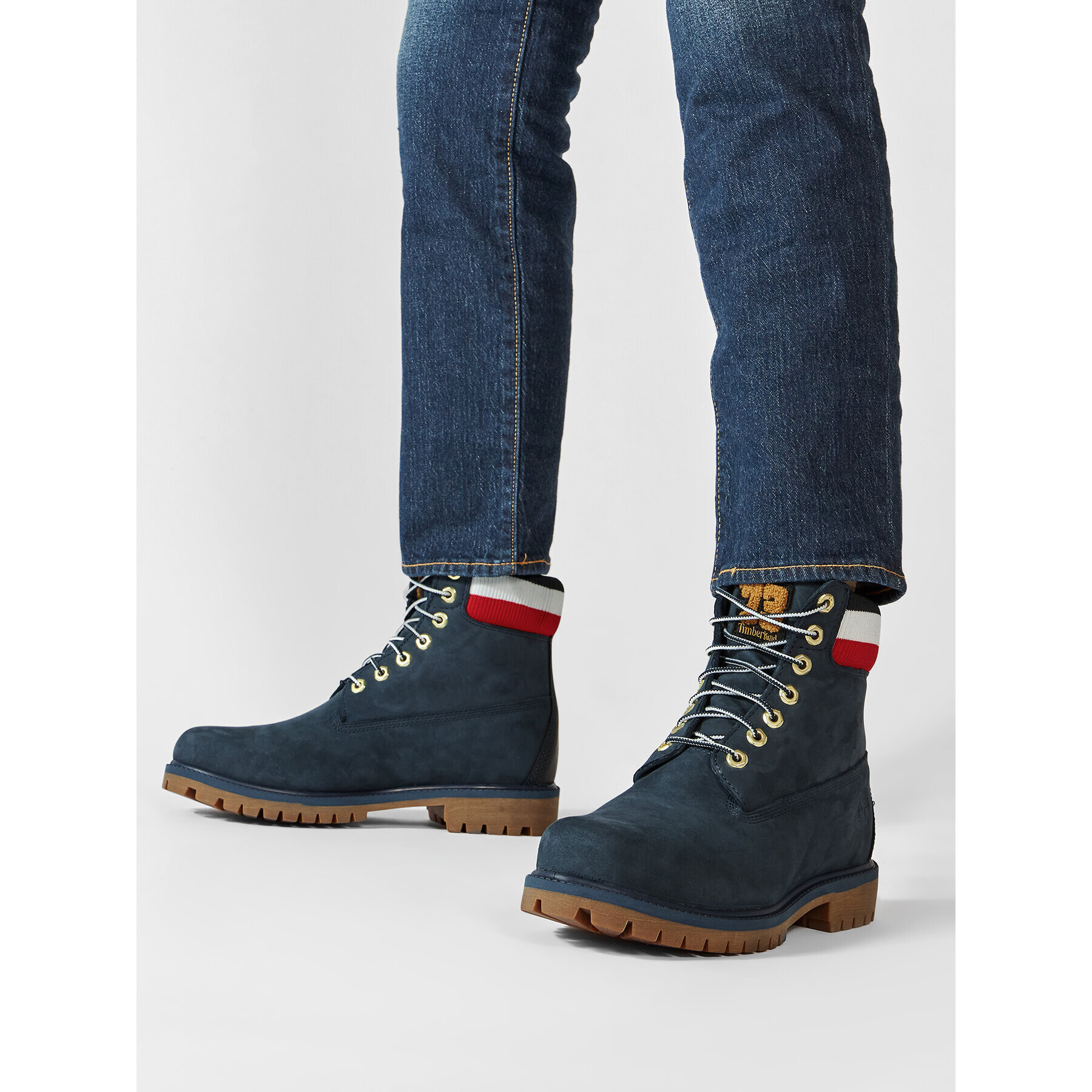 Timberland Туристически oбувки 6''Prem Rubber TB0A2M590191 Тъмносин - Pepit.bg