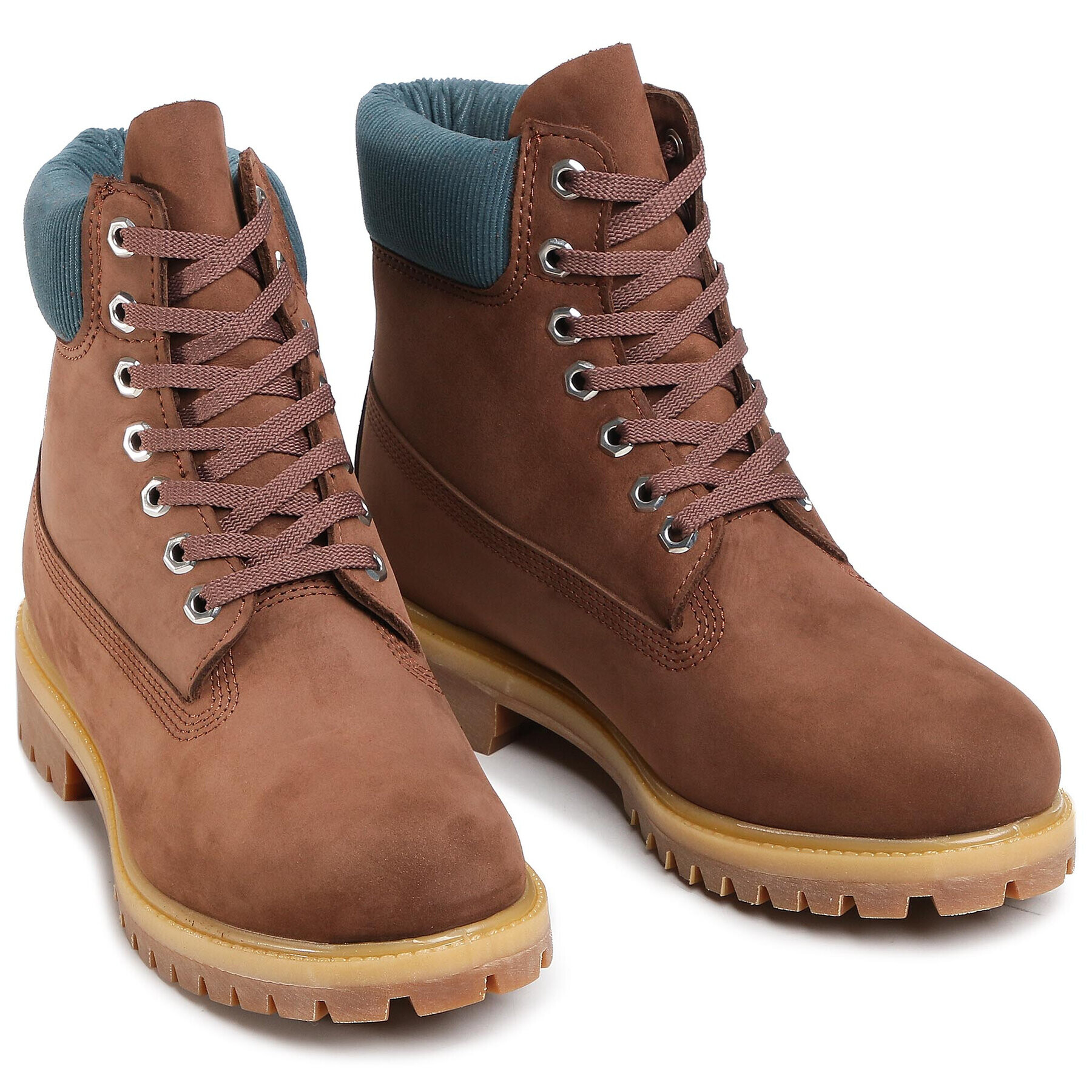 Timberland Туристически oбувки 6" Premium Boot TB0A2NAC931 Кафяв - Pepit.bg