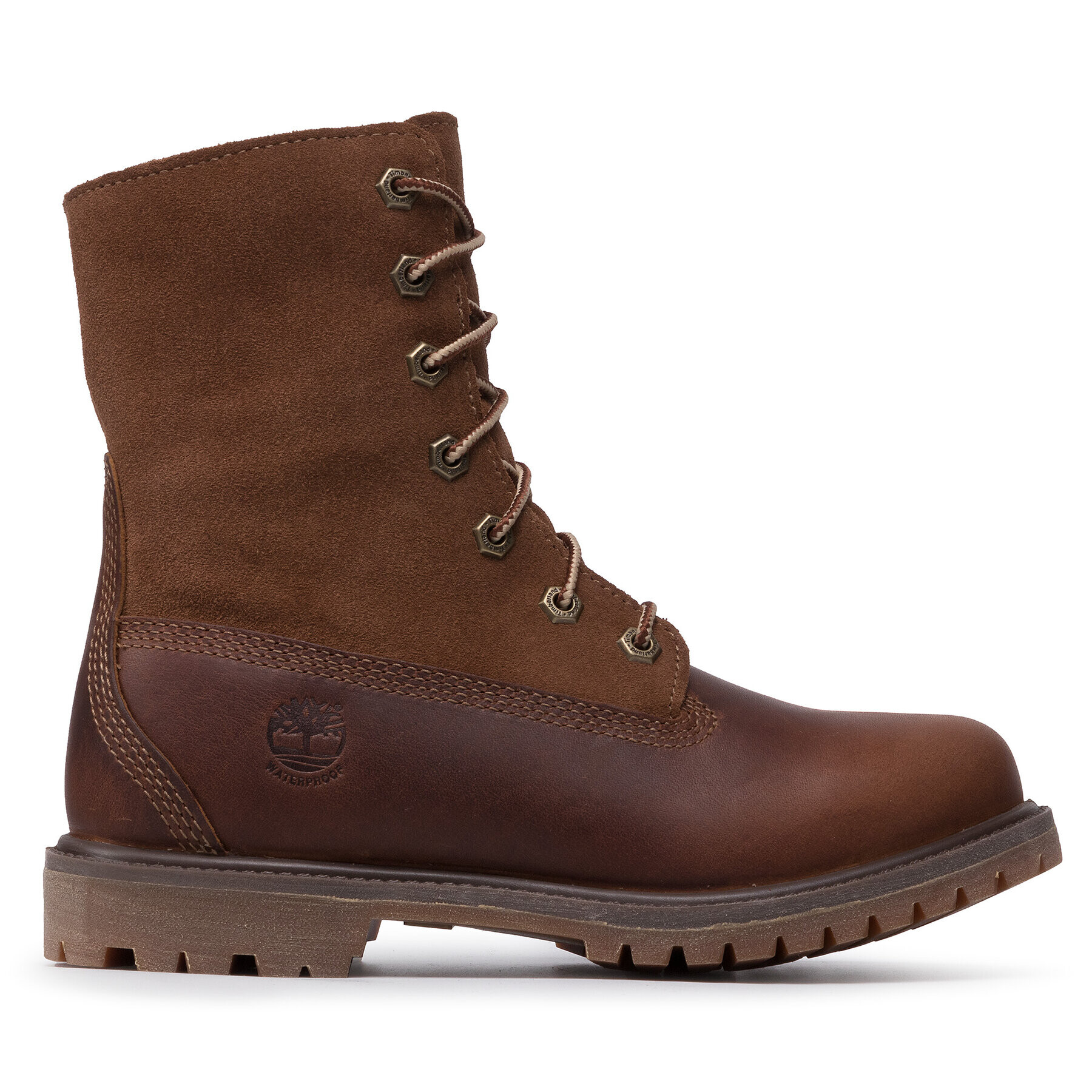 Timberland Туристически oбувки Authentics Teddy Flecce W TB08328R2421 Кафяв - Pepit.bg