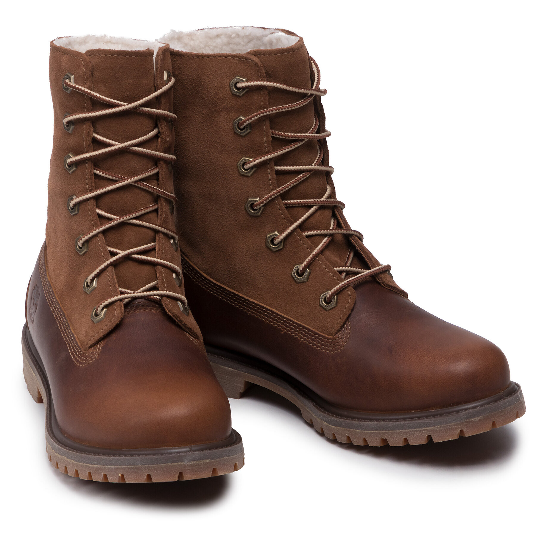 Timberland Туристически oбувки Authentics Teddy Flecce W TB08328R2421 Кафяв - Pepit.bg