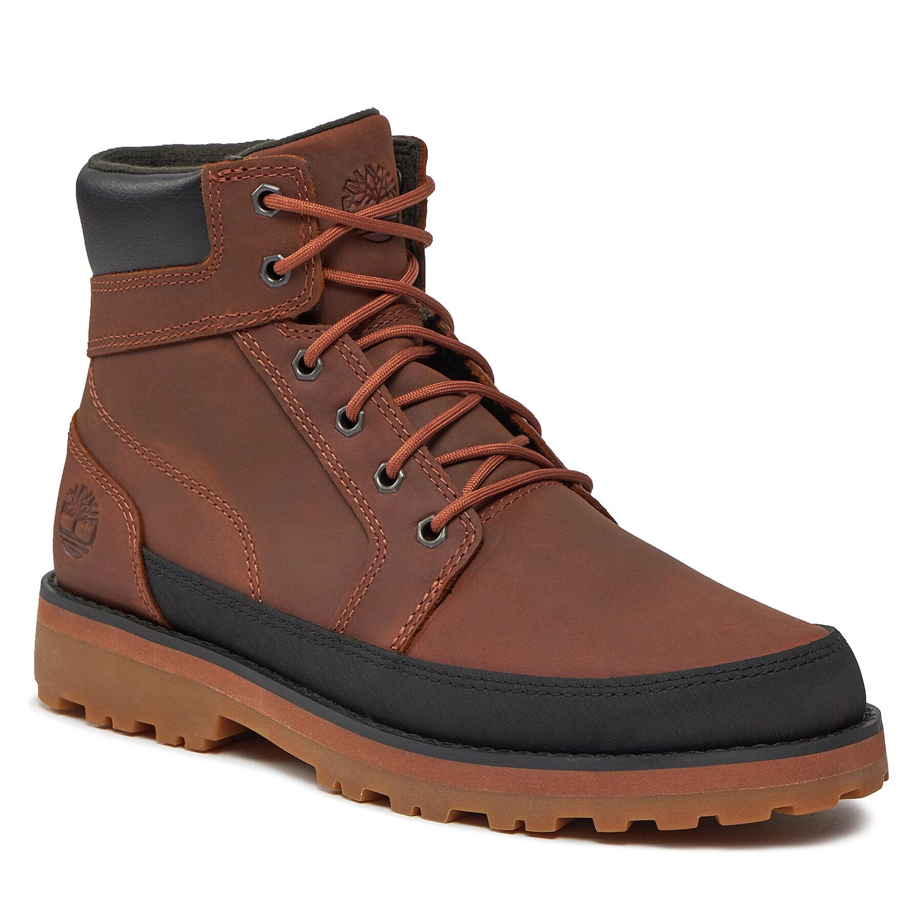 Timberland Туристически oбувки Courma Kid Boot W/ Rand TB0A62WNF131 Кафяв - Pepit.bg