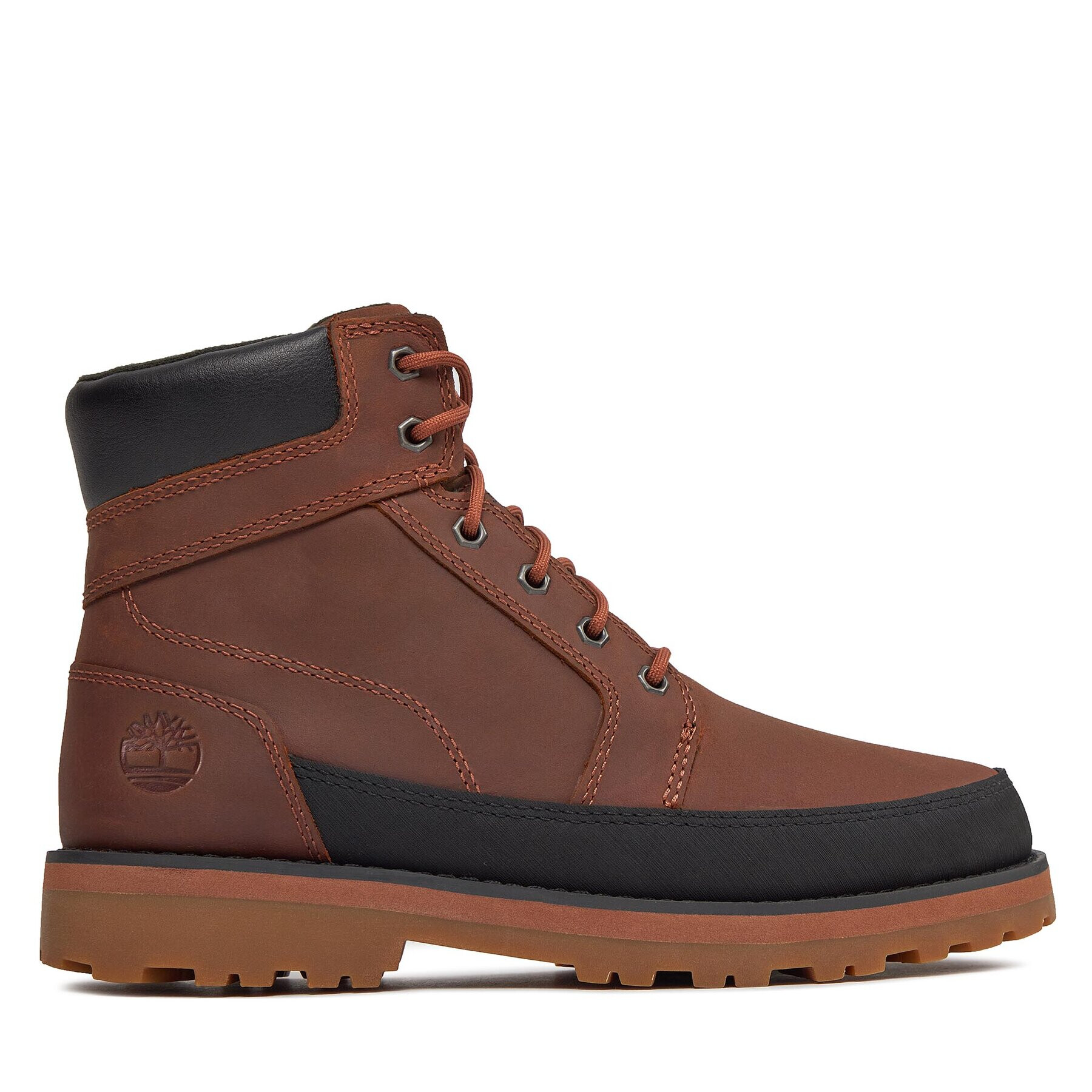 Timberland Туристически oбувки Courma Kid Boot W/ Rand TB0A62WNF131 Кафяв - Pepit.bg