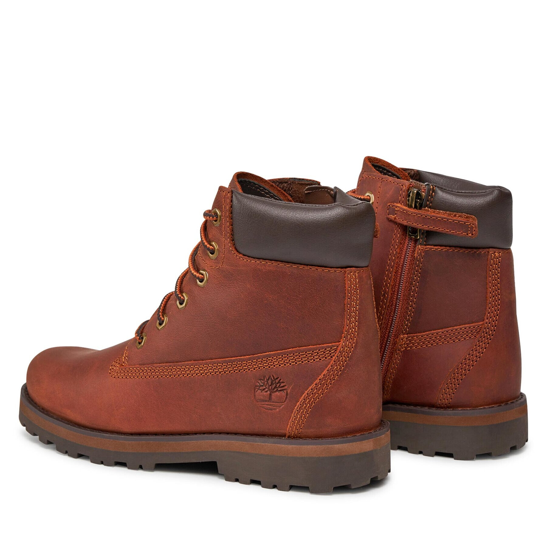 Timberland Туристически oбувки Courma Kid Traditional6In TB0A28VX3581 Кафяв - Pepit.bg