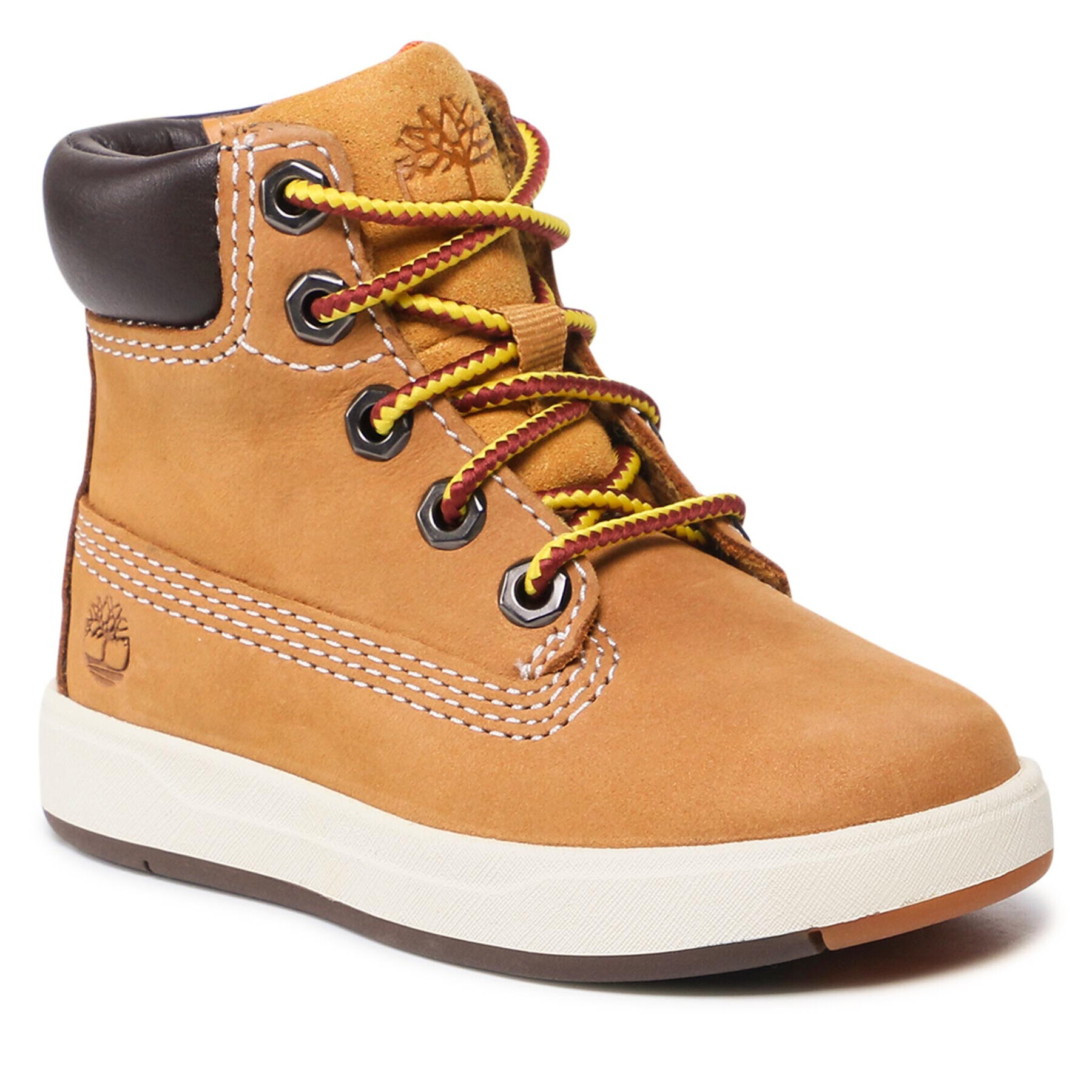 Timberland Туристически oбувки Davis Square 6 Inch TB0A1UVU2311 Кафяв - Pepit.bg