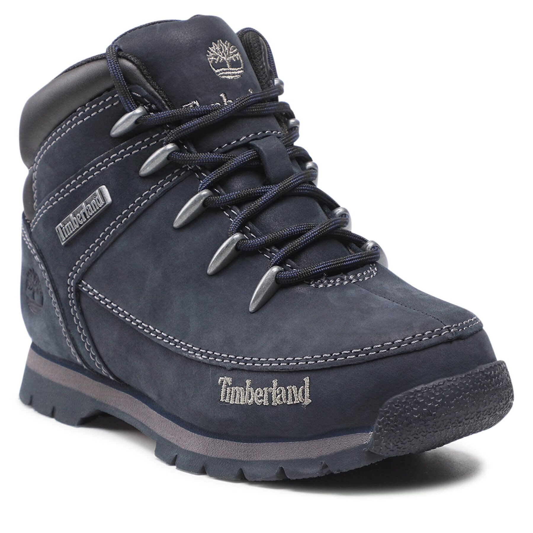 Timberland Туристически oбувки Euro Sprint Mid Hiker TB0A12944841 Тъмносин - Pepit.bg