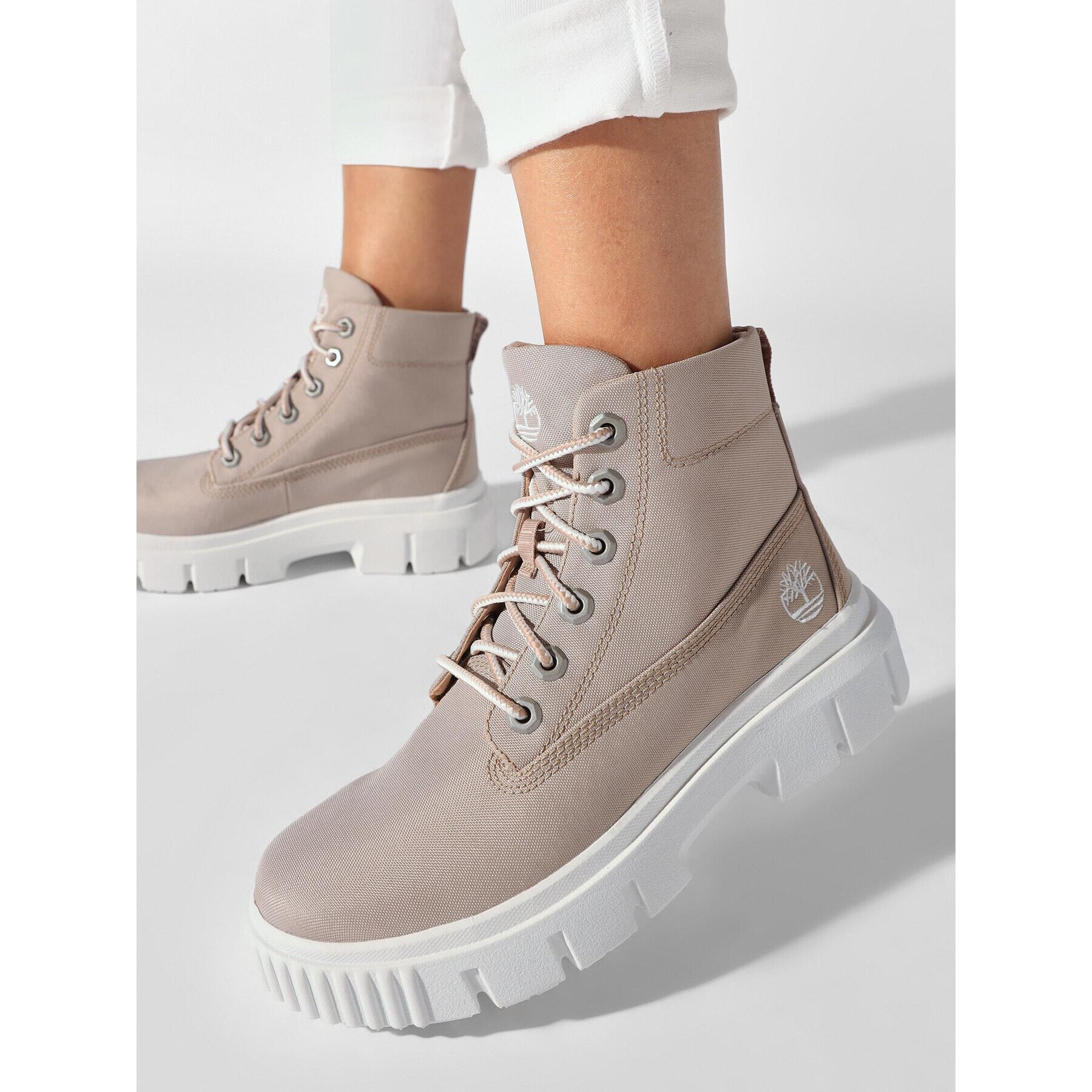 Timberland Туристически oбувки Greyfield Fabric Boot TB0A2JGD2691 Бежов - Pepit.bg