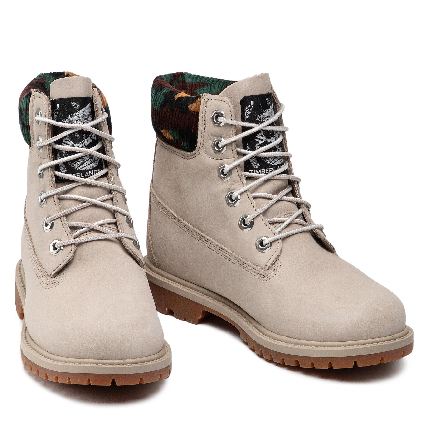 Timberland Туристически oбувки Heritage 6 In Waterproof Boot TB0A2M83K511 Сив - Pepit.bg