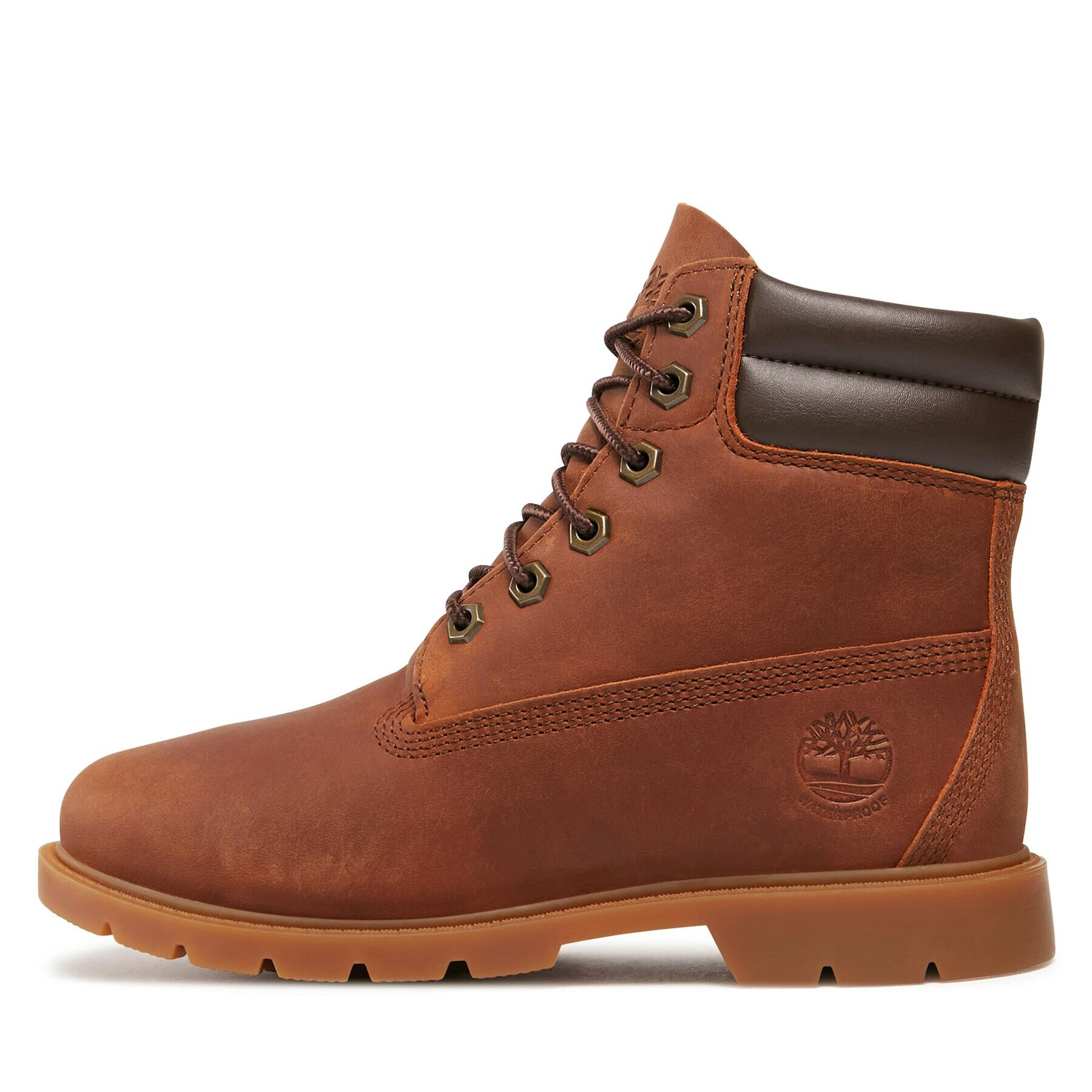 Timberland Туристически oбувки Linden Woods Wp 6 Inch TB0A156Z2421 Кафяв - Pepit.bg