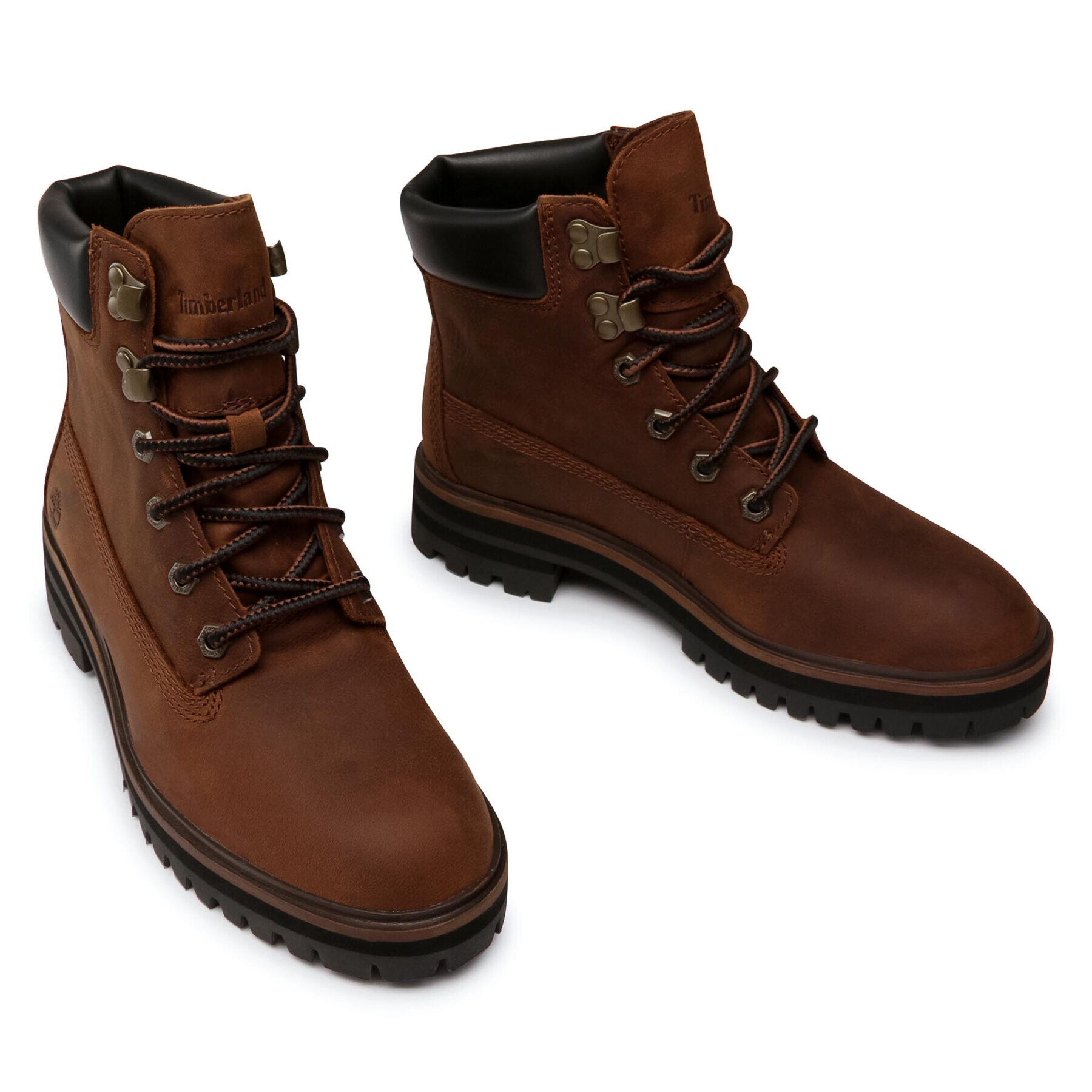 Timberland Туристически oбувки London Square Boot TB0A2963203 Кафяв - Pepit.bg