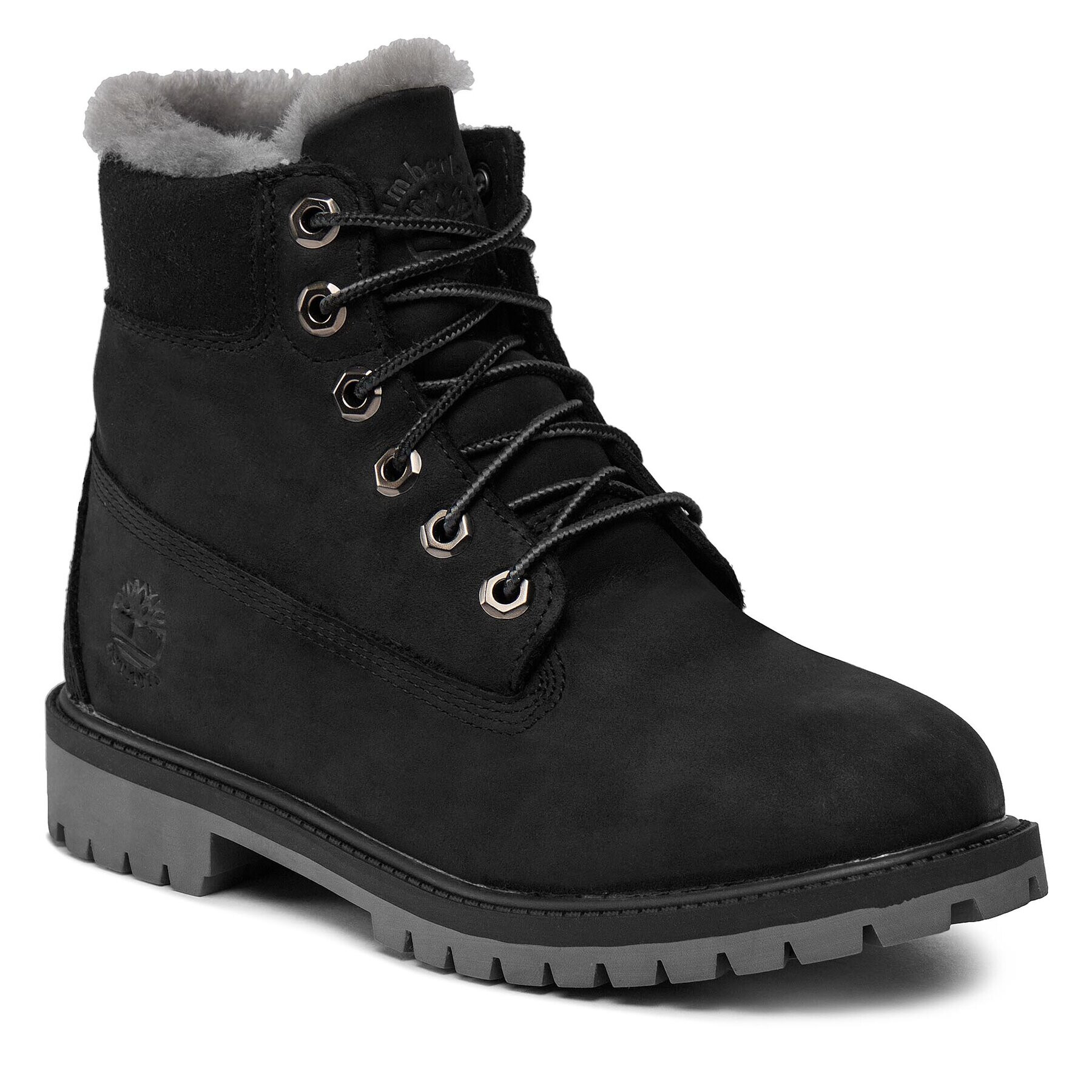 Timberland Туристически oбувки Premium 6 Inch Wp Shearling Lined TB0A41UX0011 Черен - Pepit.bg