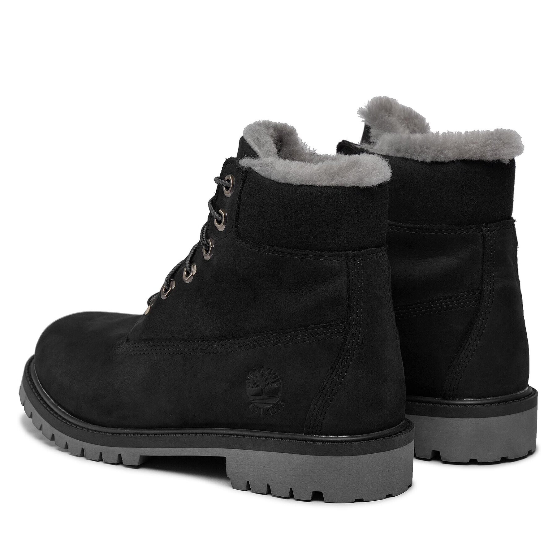 Timberland Туристически oбувки Premium 6 Inch Wp Shearling Lined TB0A41UX0011 Черен - Pepit.bg