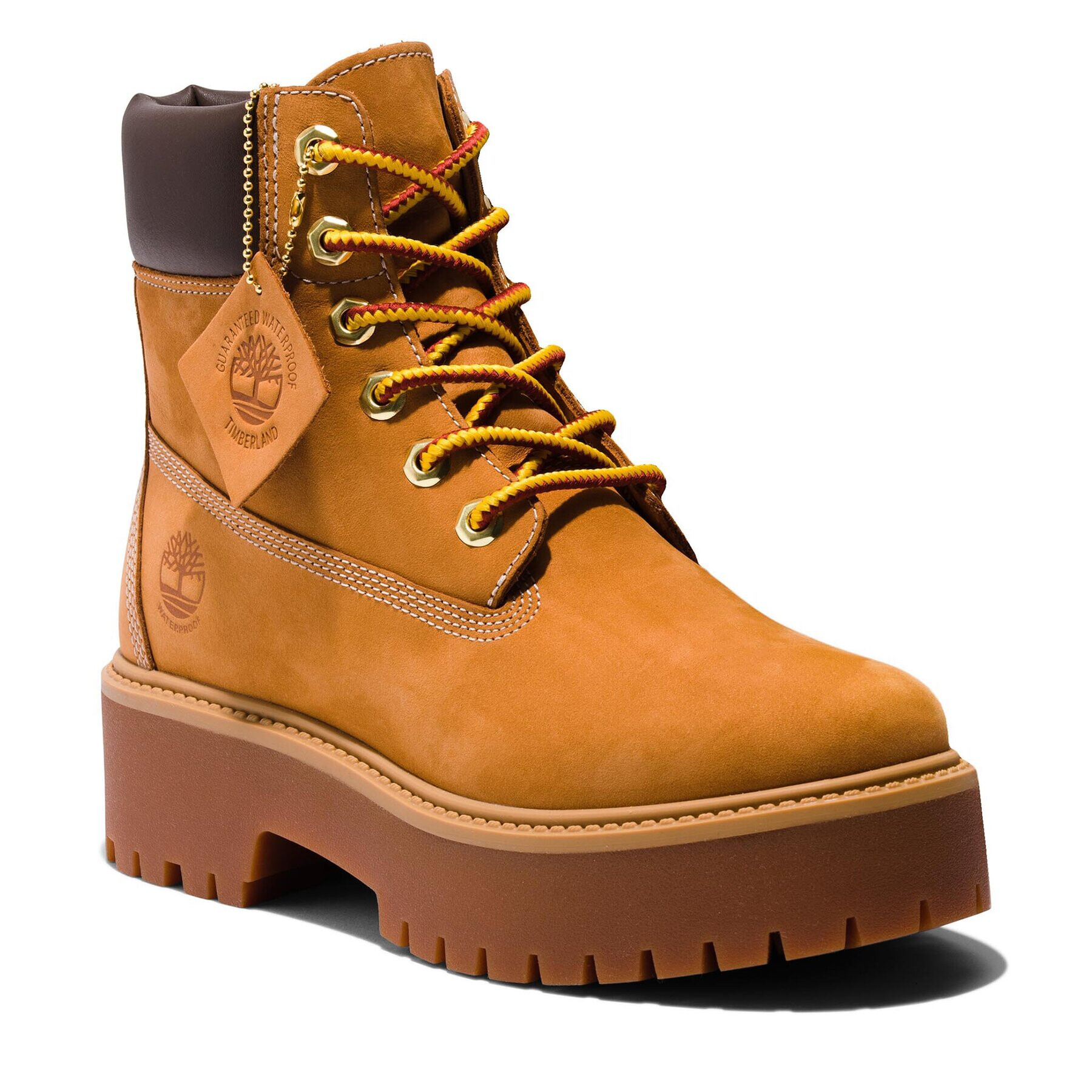 Timberland Туристически oбувки Stone Street 6In Wp TB0A5RJD2311 Кафяв - Pepit.bg