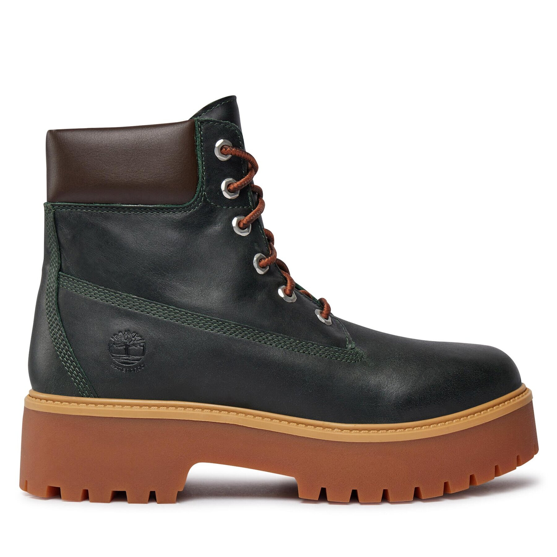 Timberland Туристически oбувки Stone Street 6In Wp TB0A5RK1EA11 Зелен - Pepit.bg