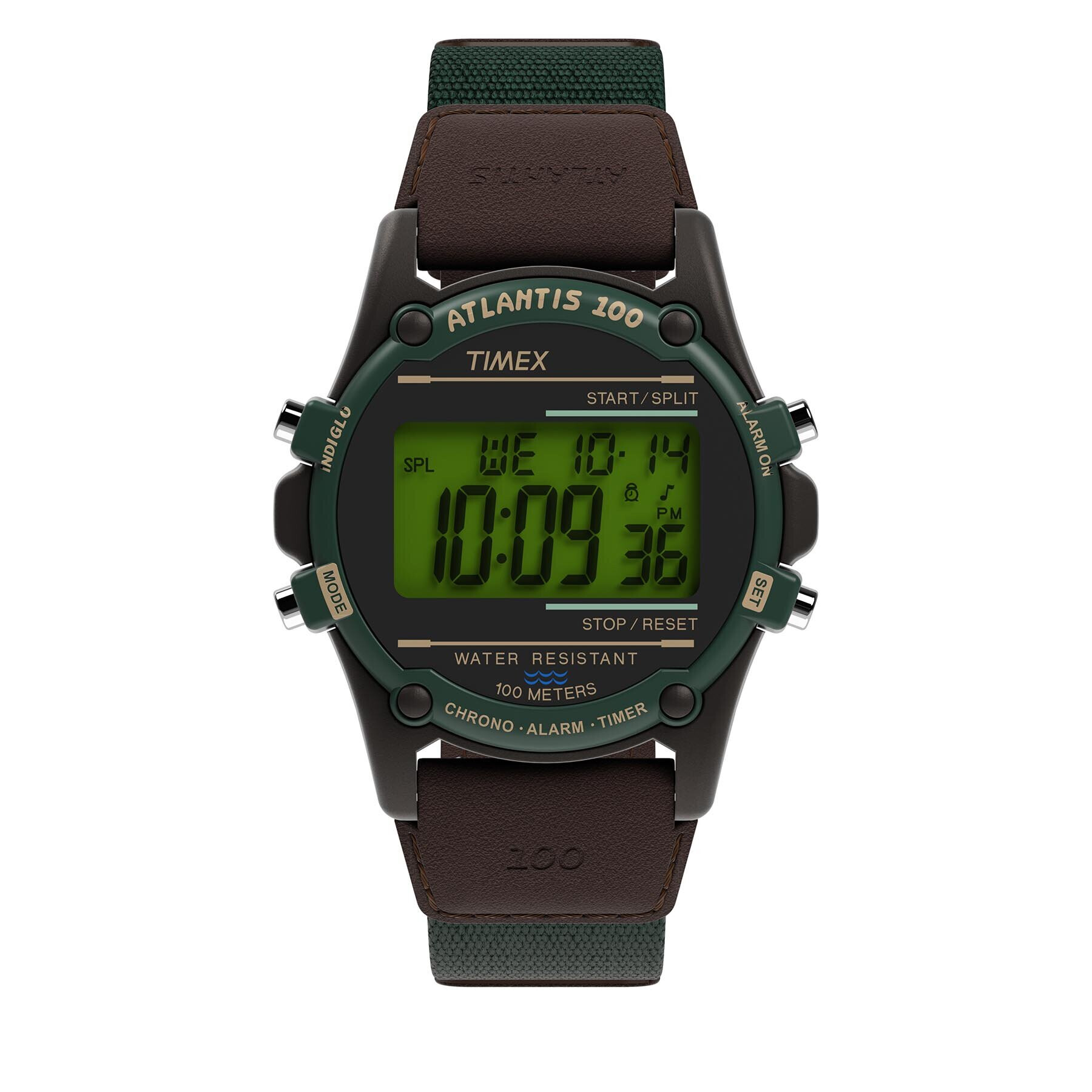 Timex Часовник Atlantis TW2V44300 Кафяв - Pepit.bg