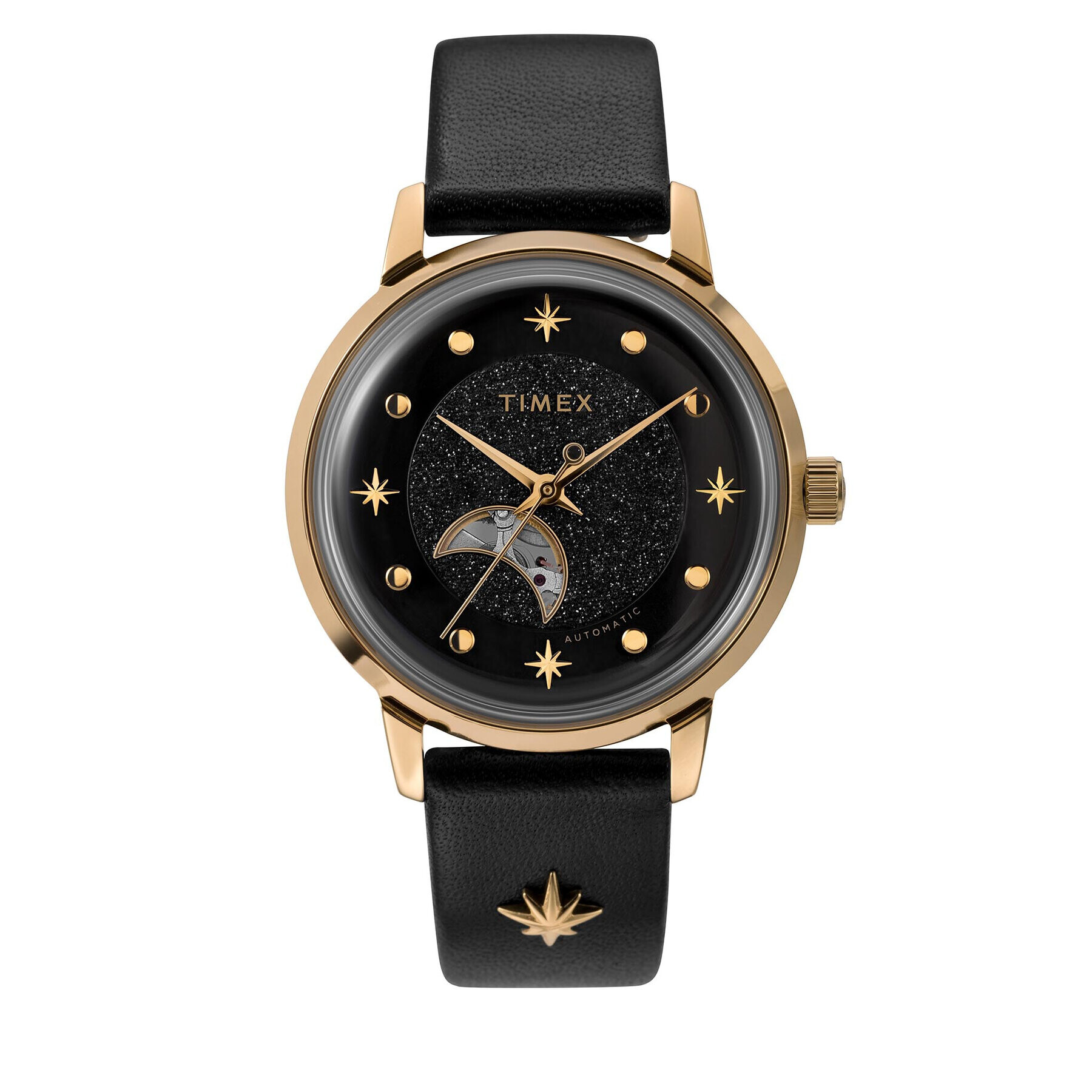 Timex Часовник Celestial Automatic TW2U54600 Черен - Pepit.bg