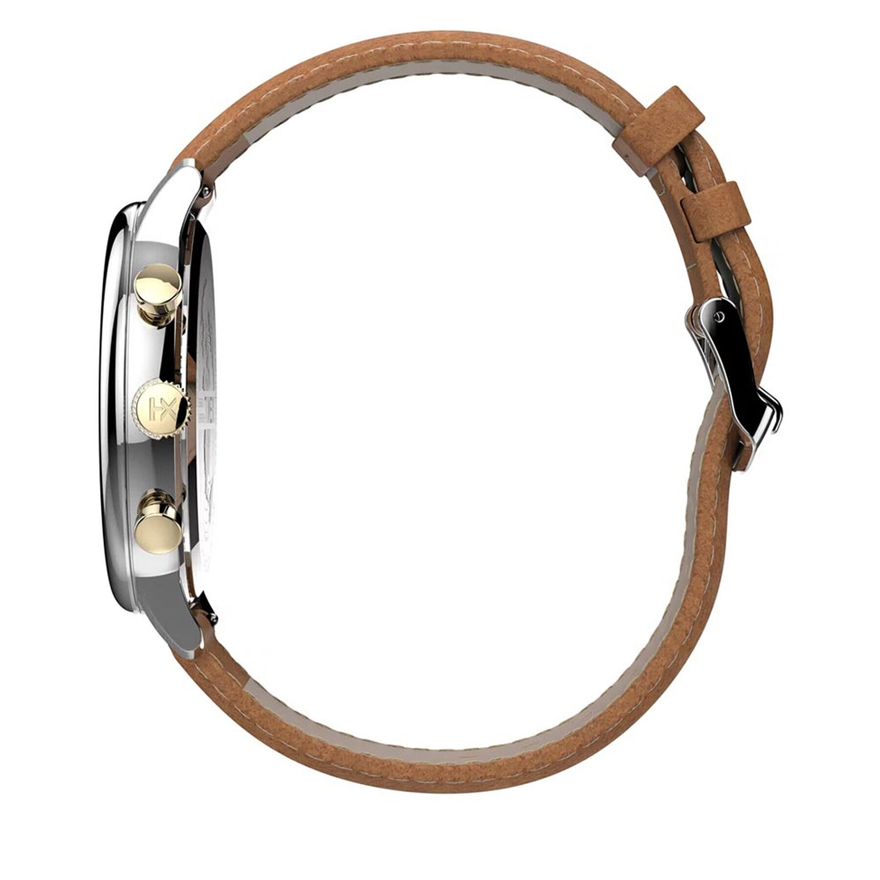 Timex Часовник Chicago Chronograph 45mm TW2U39000 Кафяв - Pepit.bg