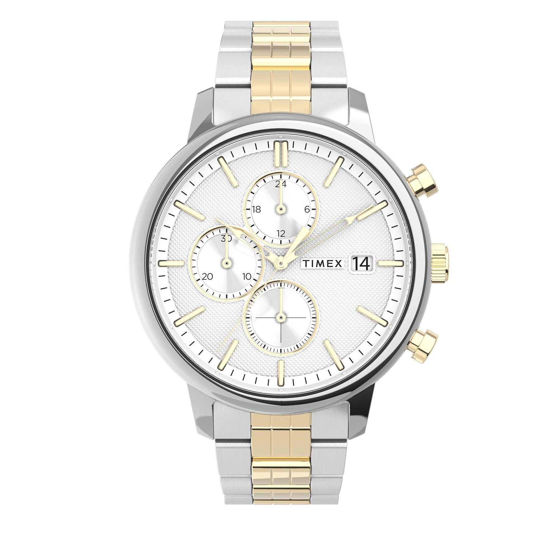 Timex Часовник Chicago TW2V01800 Сребрист - Pepit.bg
