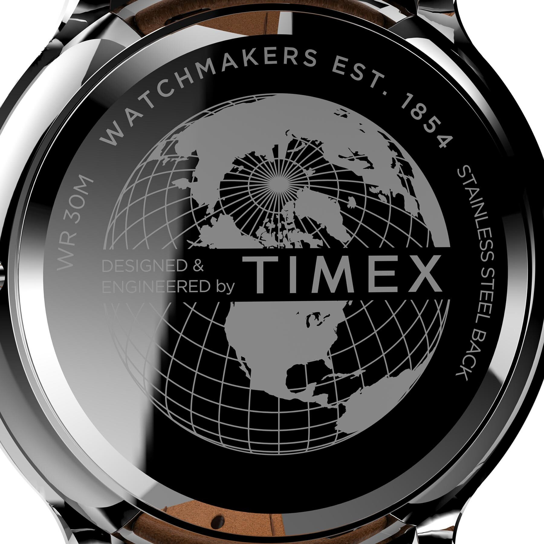 Timex Часовник City TW2V43400 Кафяв - Pepit.bg