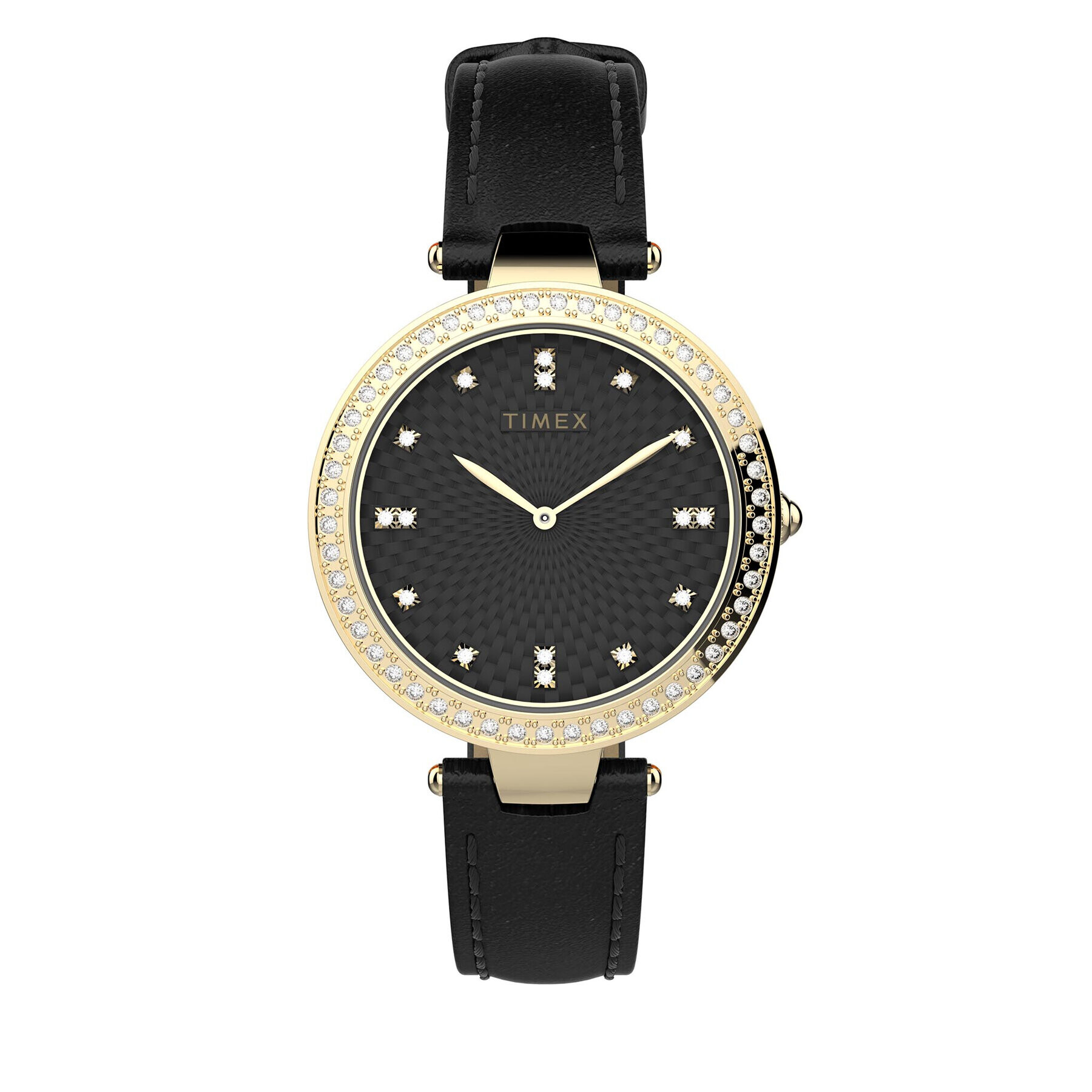 Timex Часовник City TW2V45100 Черен - Pepit.bg