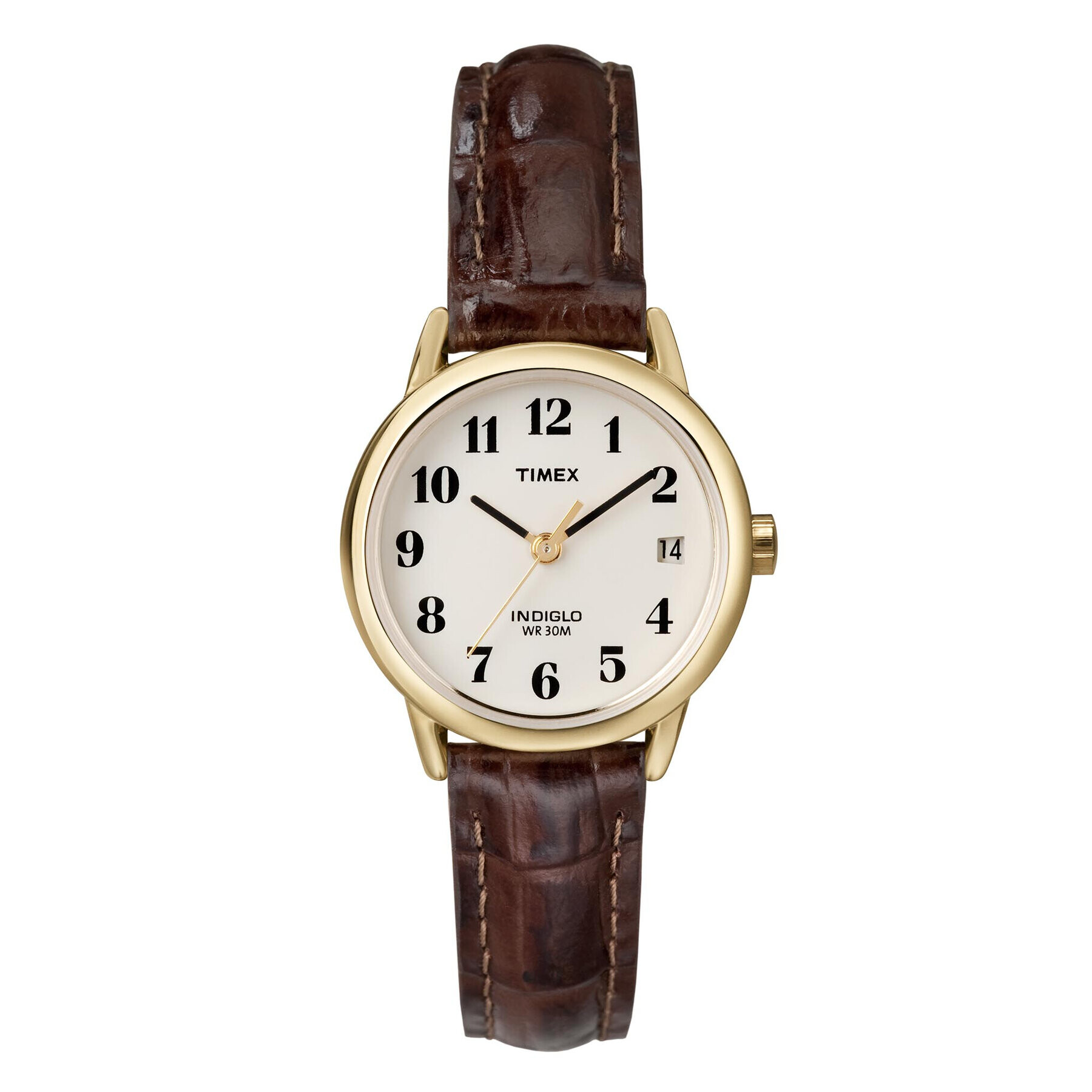 Timex Часовник Easy Reader T20071 Кафяв - Pepit.bg