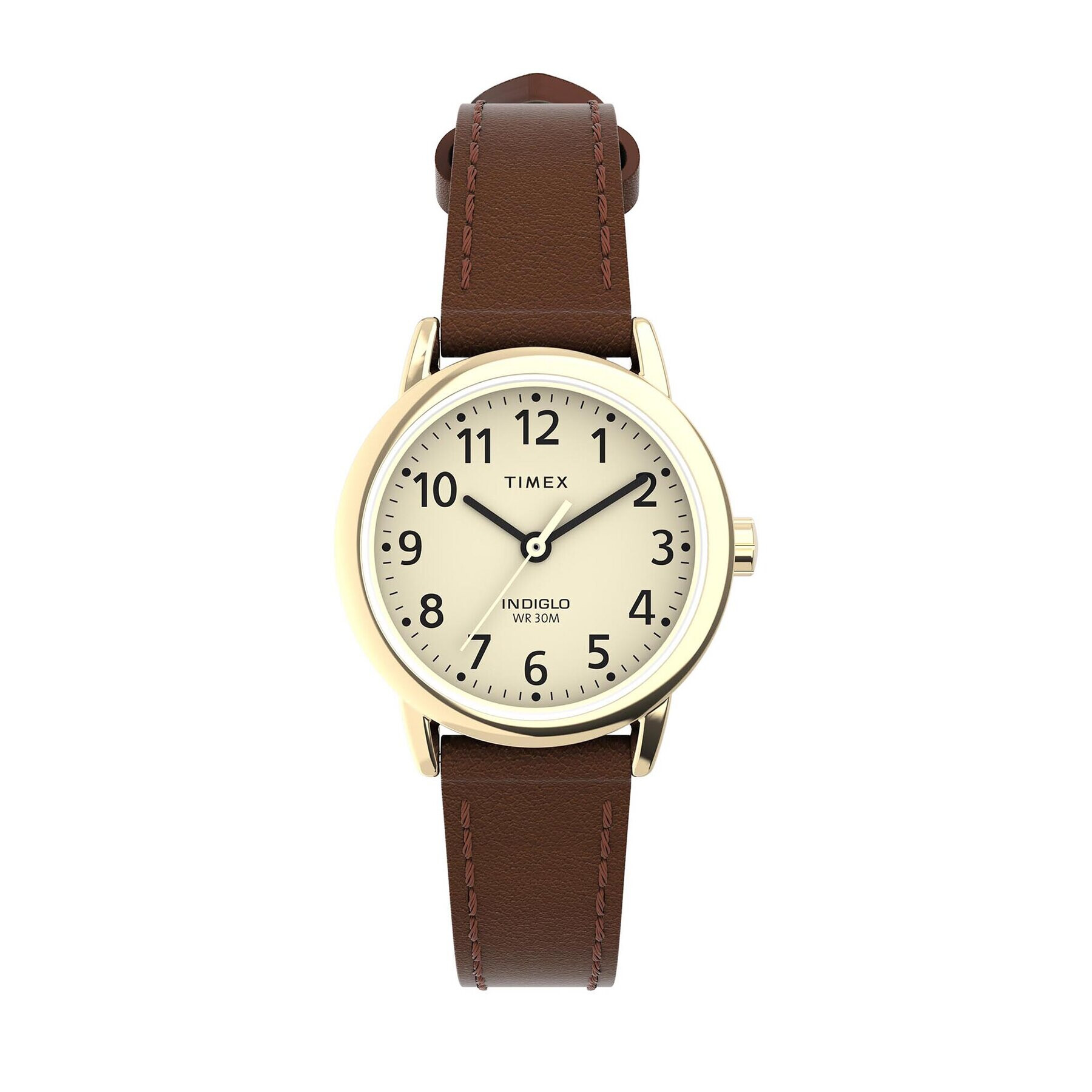 Timex Часовник Easy Reader TW2V75400 Кафяв - Pepit.bg