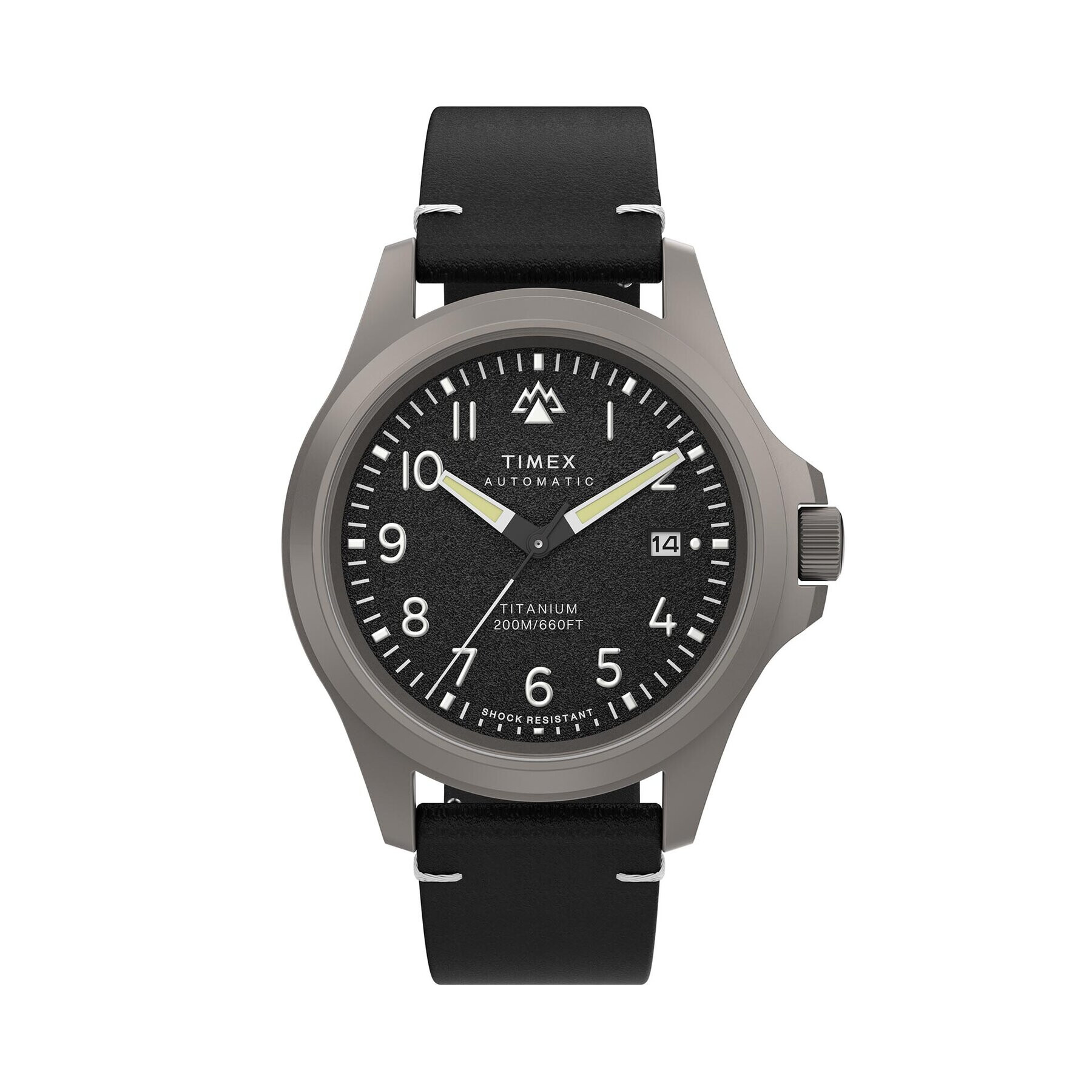 Timex Часовник Expedition North Titanium Automatic TW2V54000 Черен - Pepit.bg